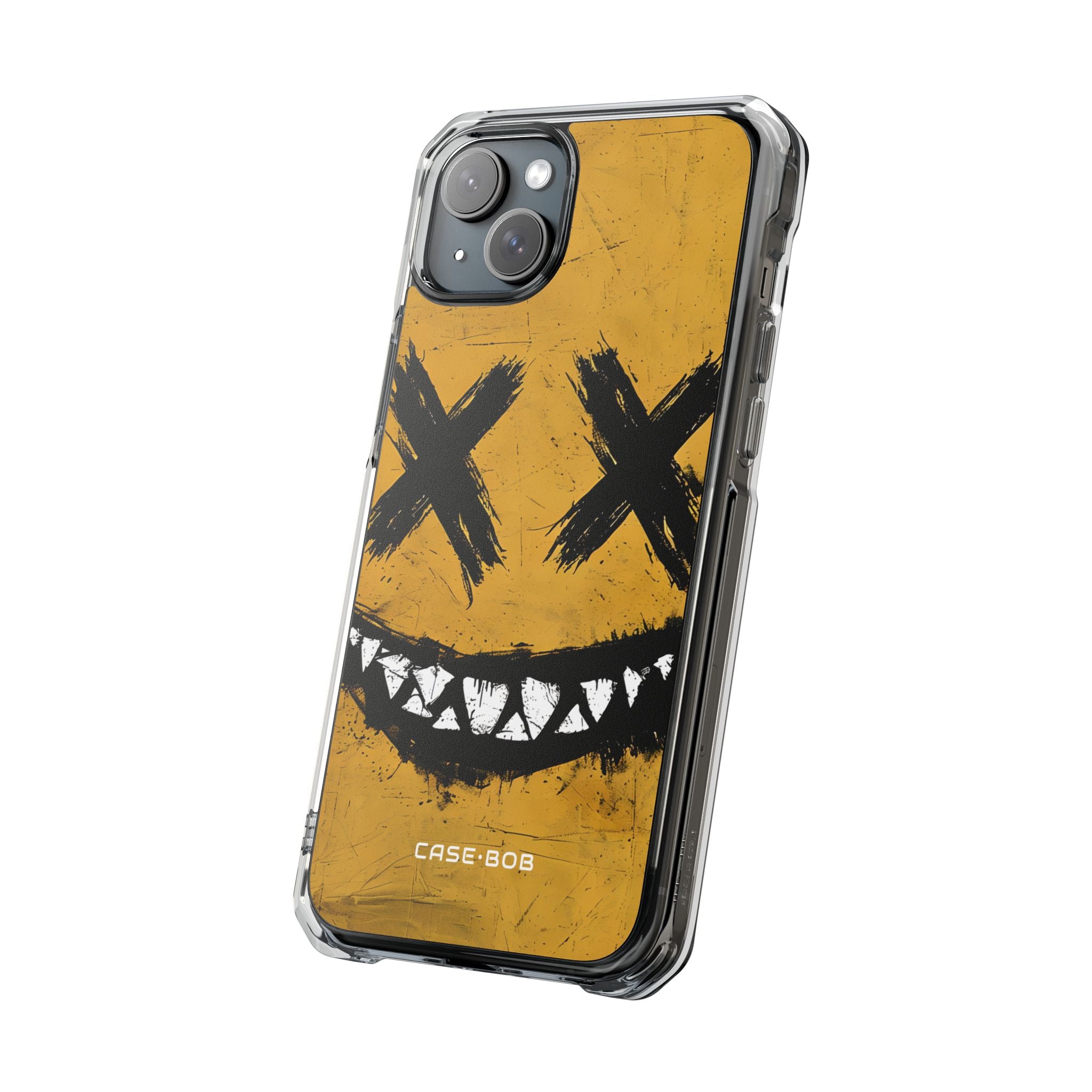 Jagged Smile Yellow iPhone 15 Plus Case - Impact
