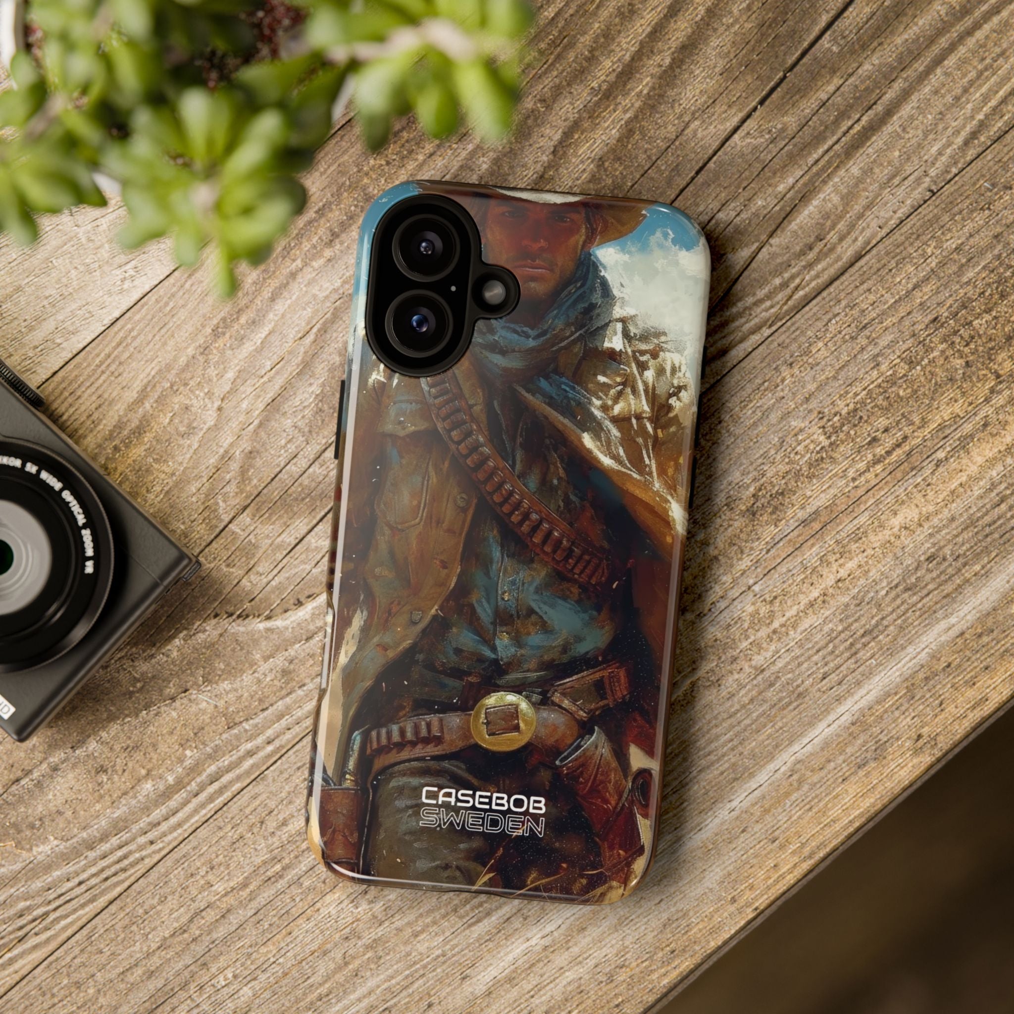 Western Horizon Rider iPhone 16 - Tough