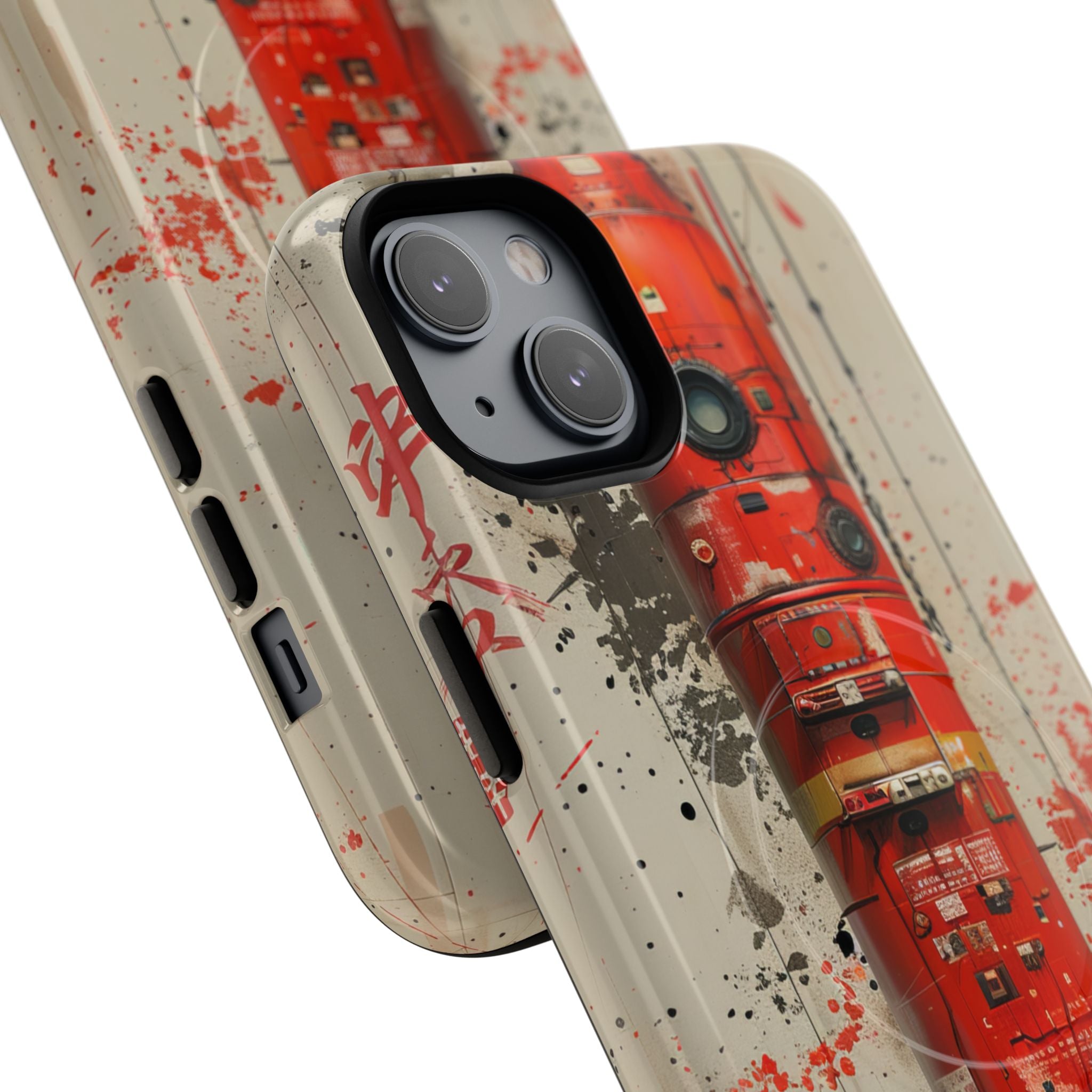Crimson Rocket Burst iPhone 14 - Tough+