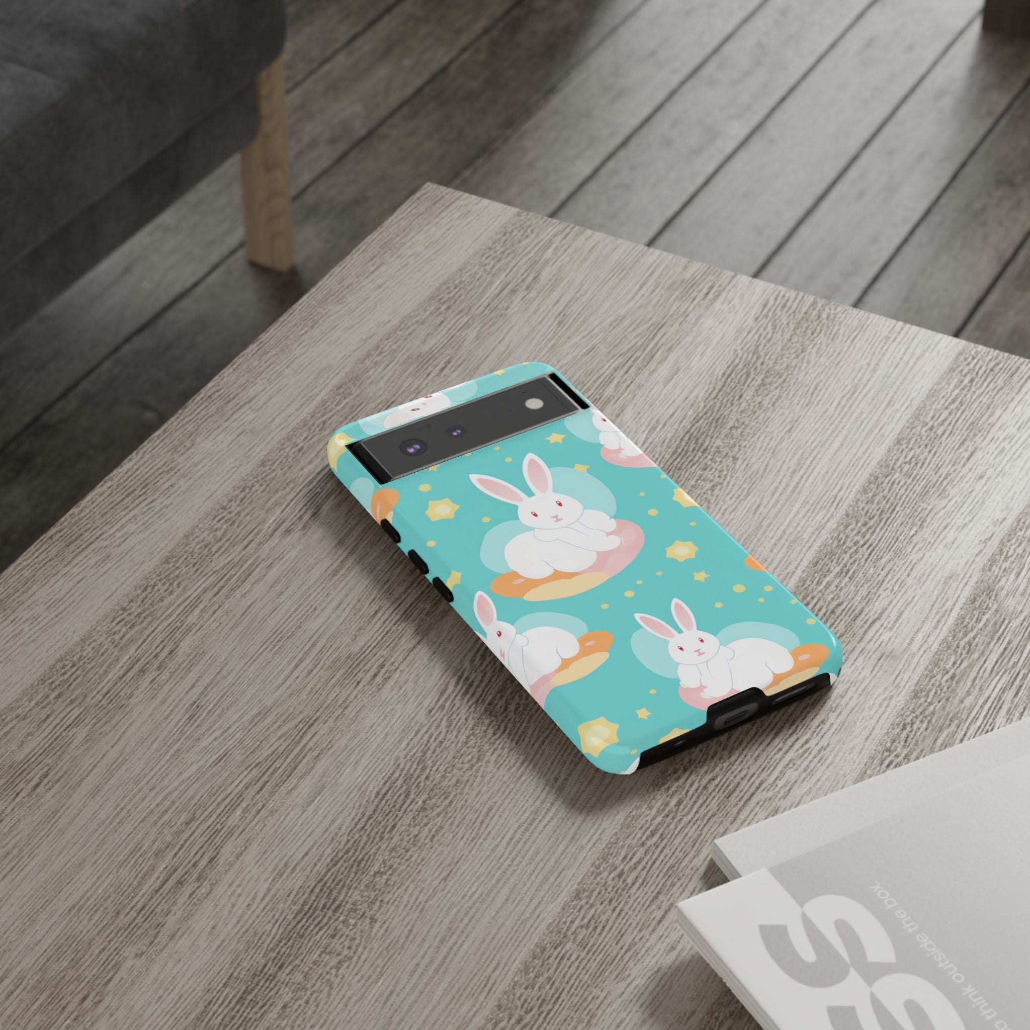 Bunnies Float Dreamily - Google Pixel Case