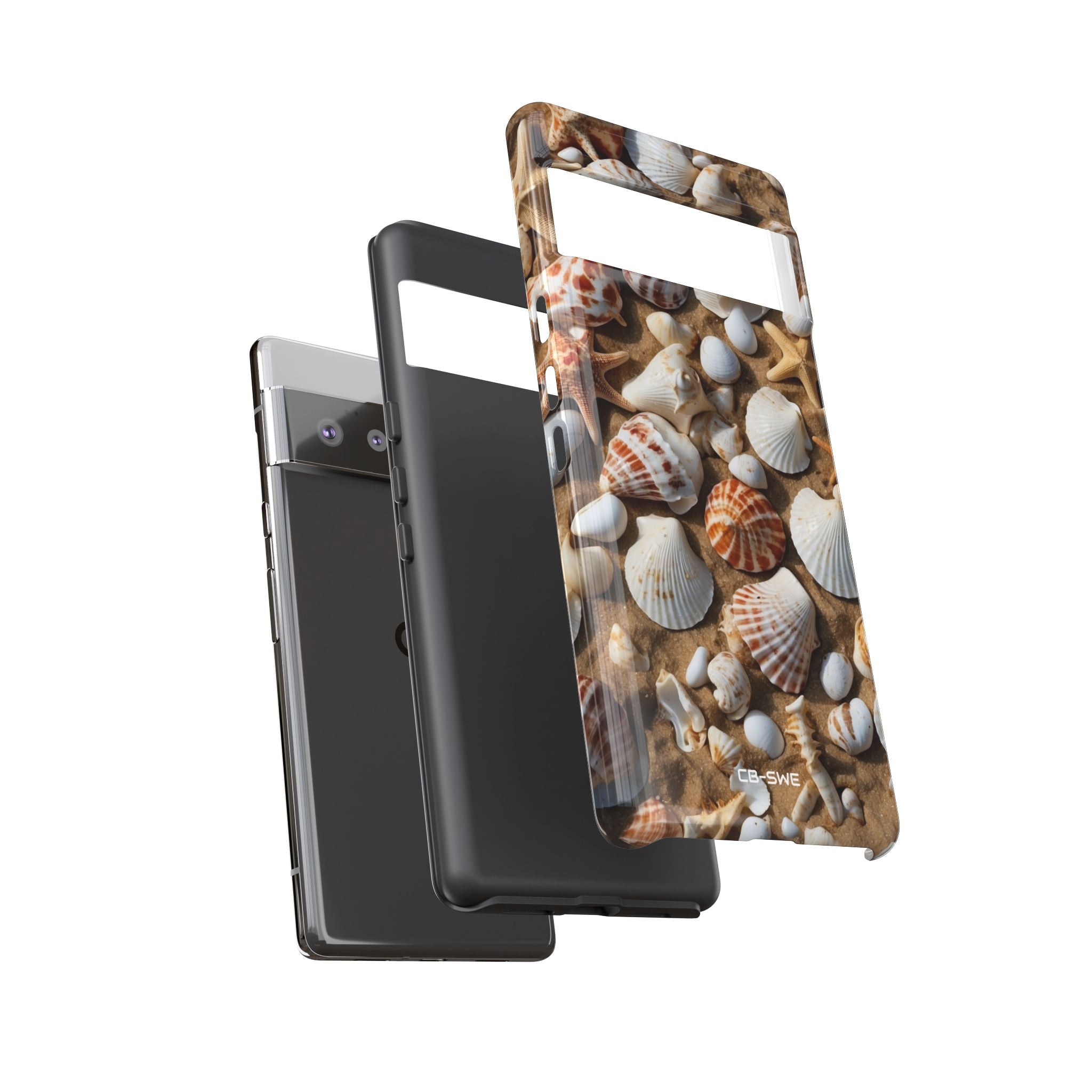 Seashells Embrace Shore - Google Pixel Case