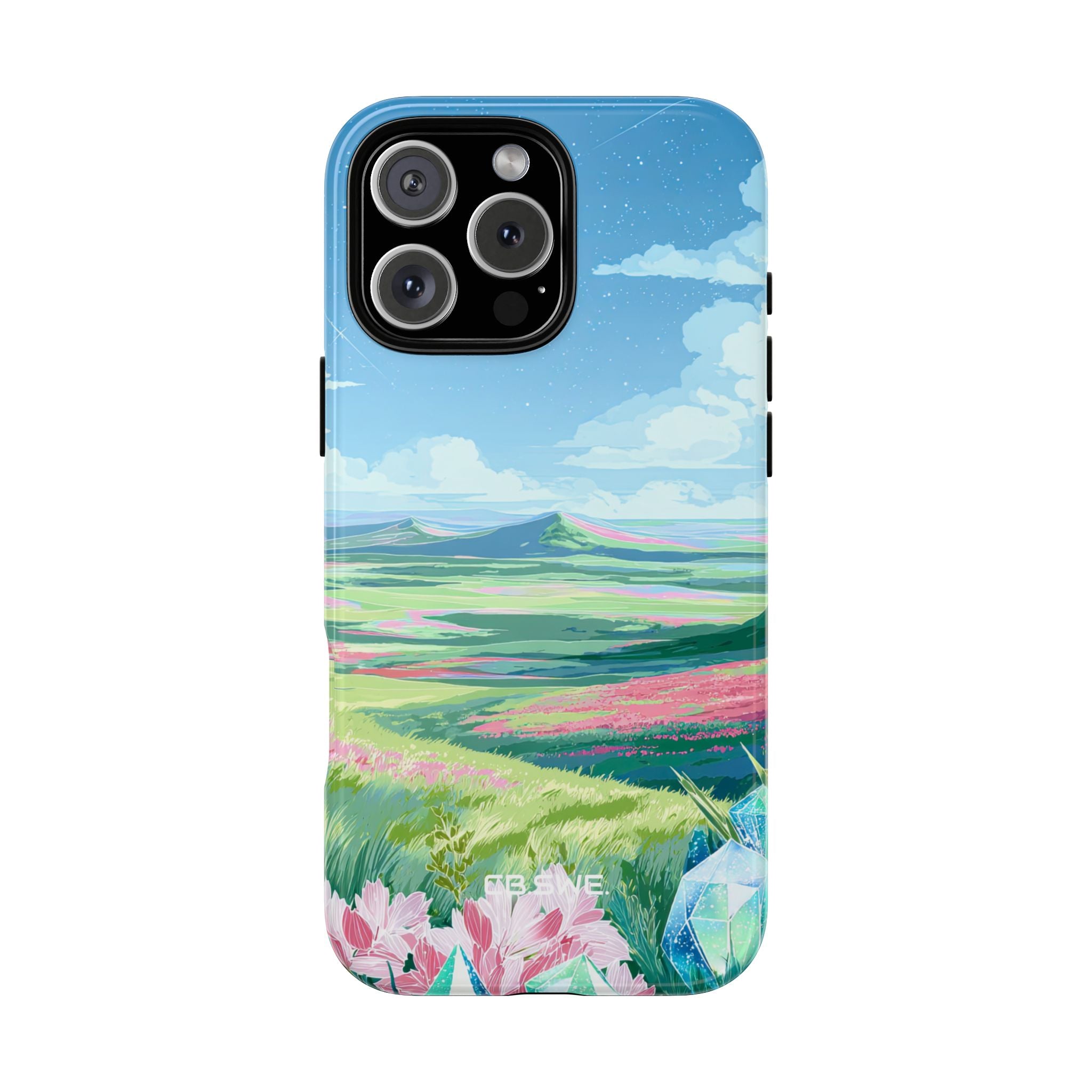 Serene Crystal Landscape iPhone 16 - Tough