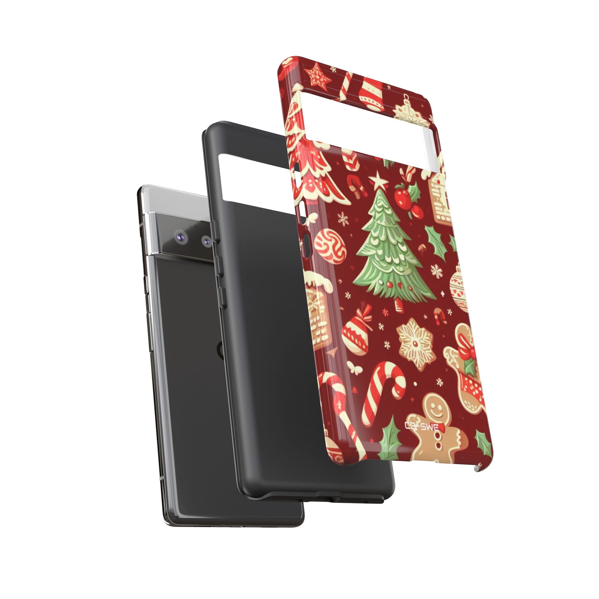 Gingerbread Joy Awaits - Google Pixel Case