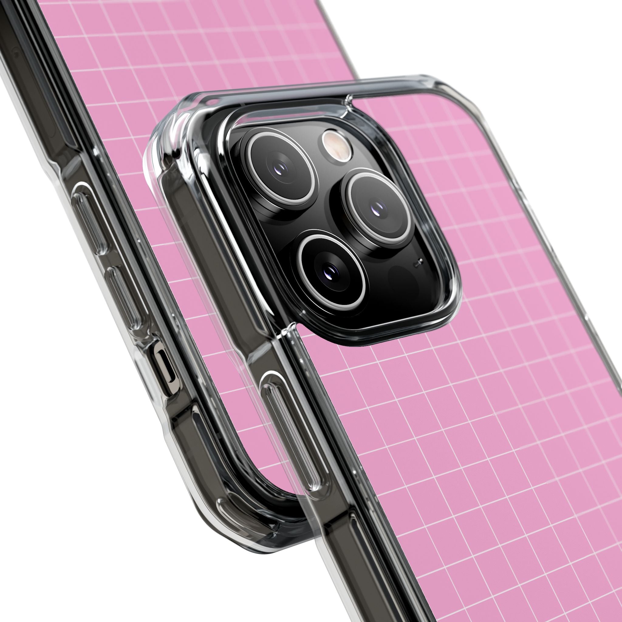 Pink Squares Align iPhone Case - Impact