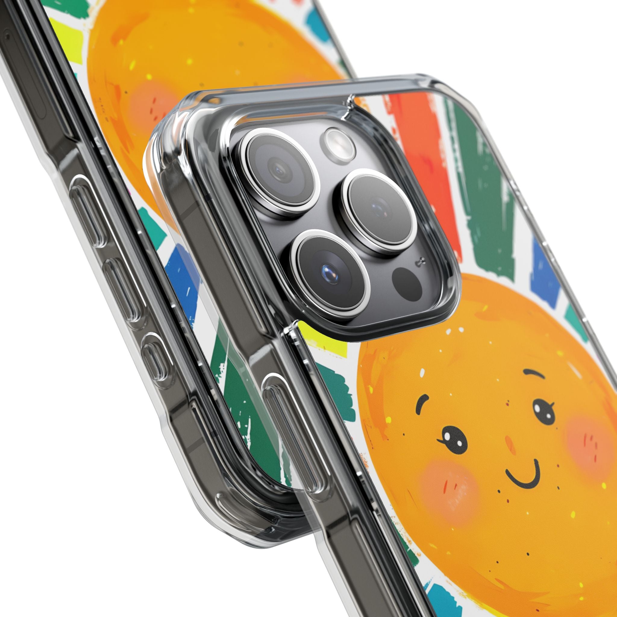 Radiant Smiling Sun iPhone Case - Impact