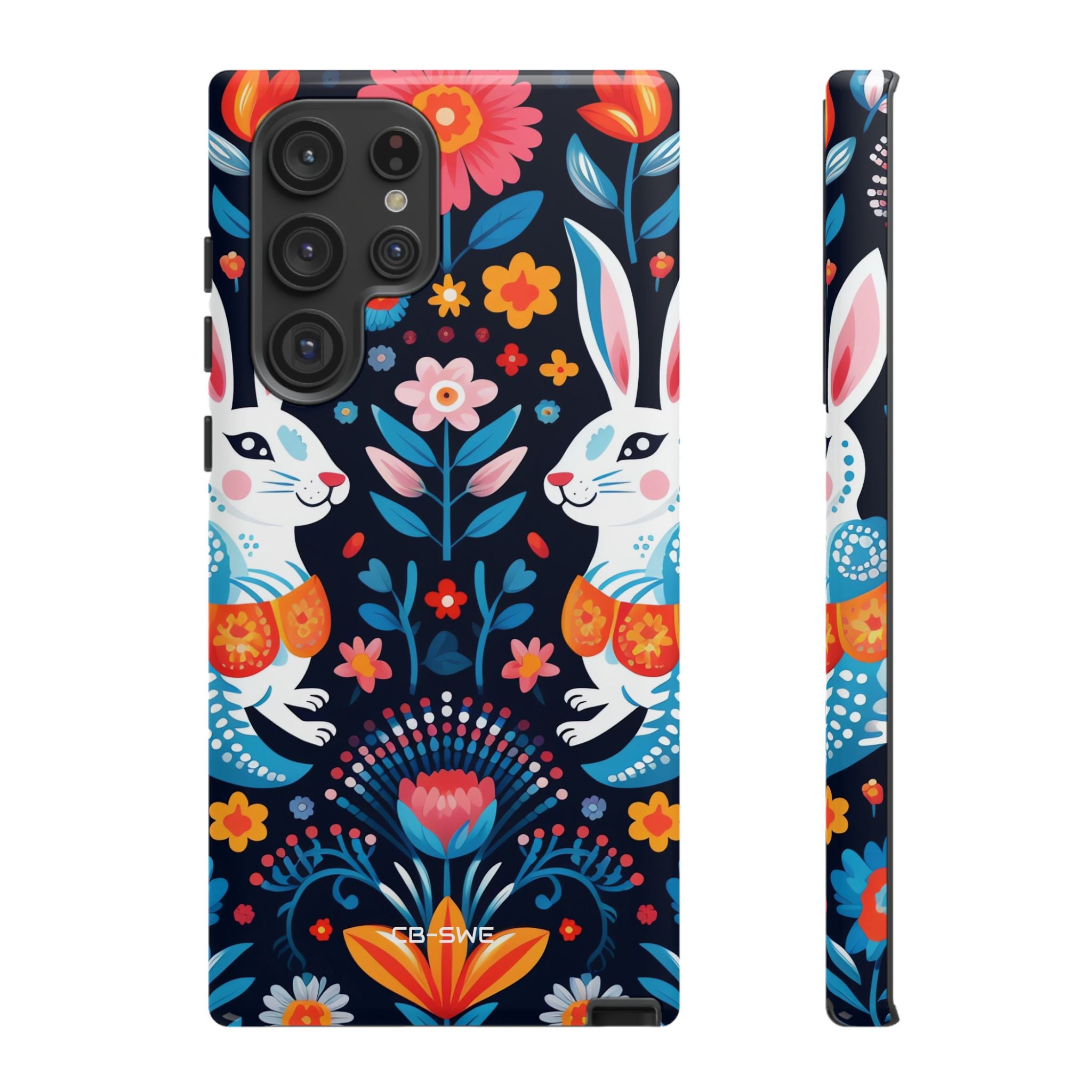Bunnies Hop Flowers - Samsung Case