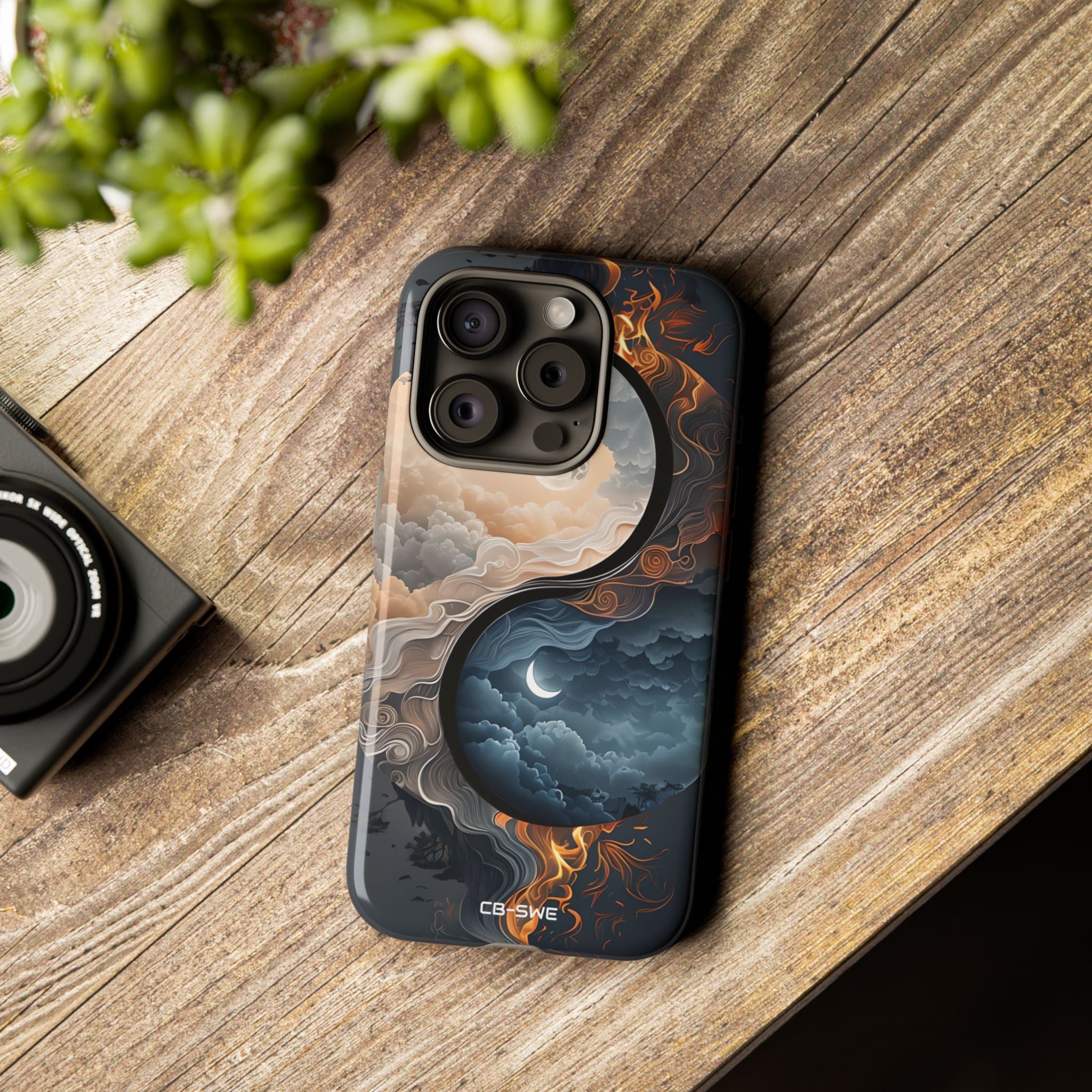 Moonlit Elemental Harmony - iPhone Case