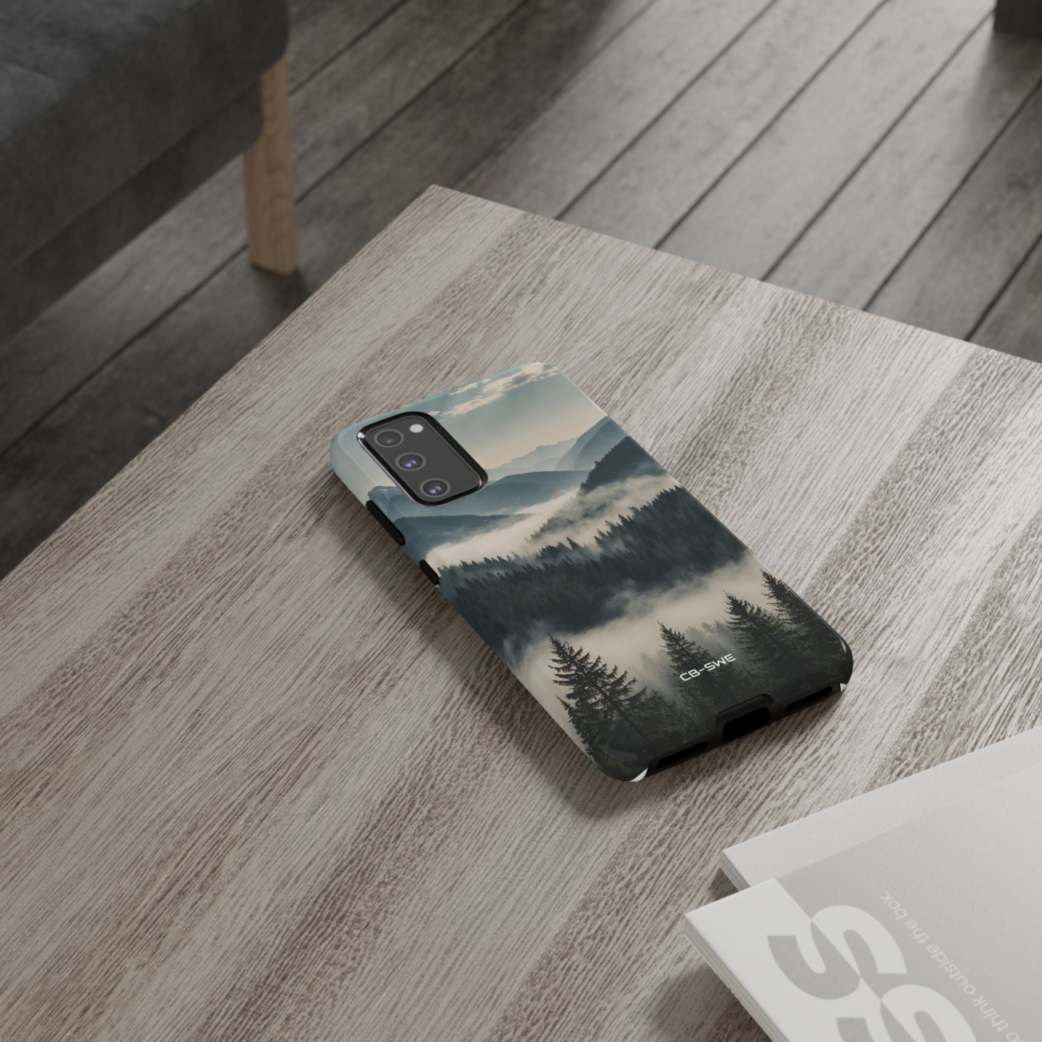 Misty Forest Embrace - Samsung Case