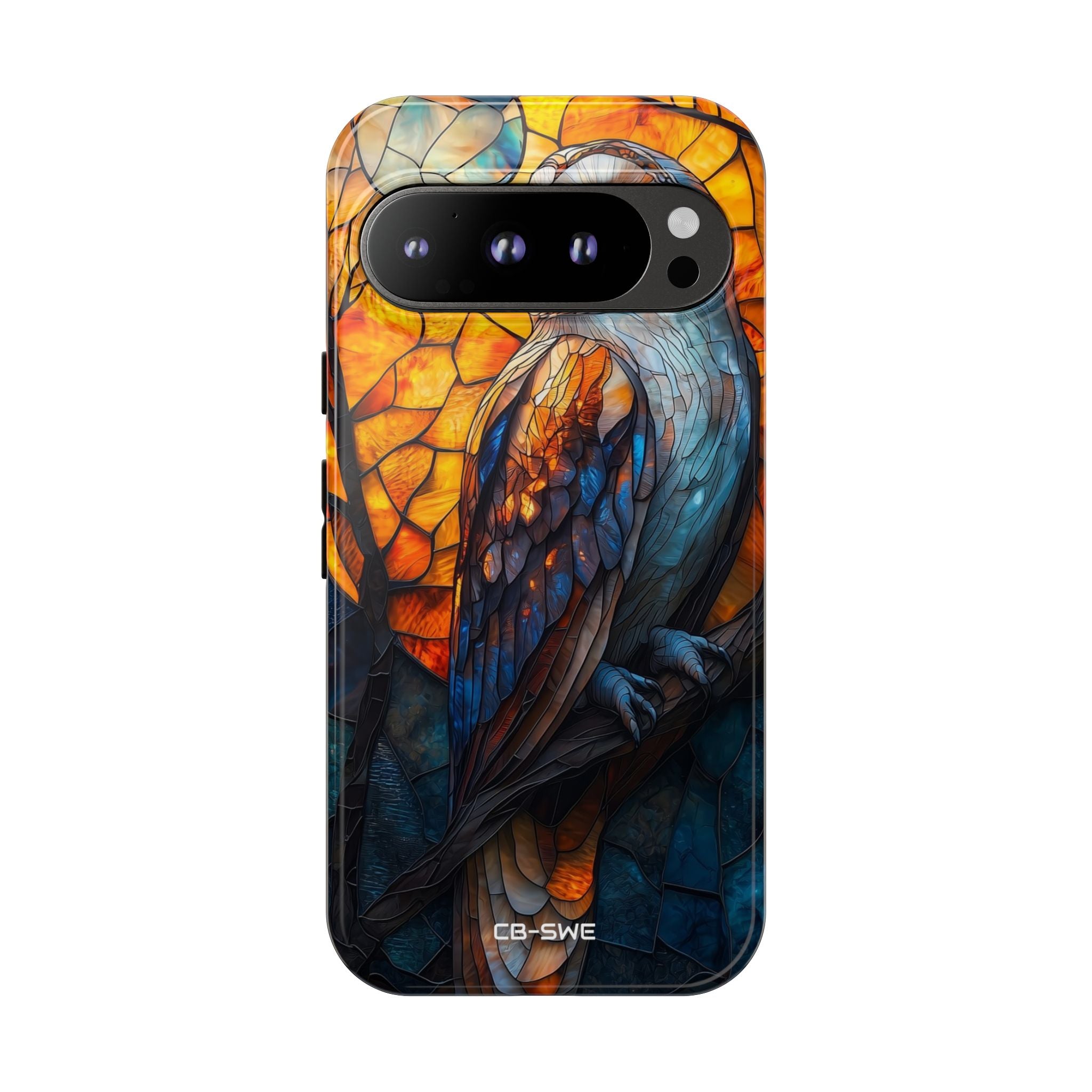 Owl Gazes Moonlight - Google Pixel Case