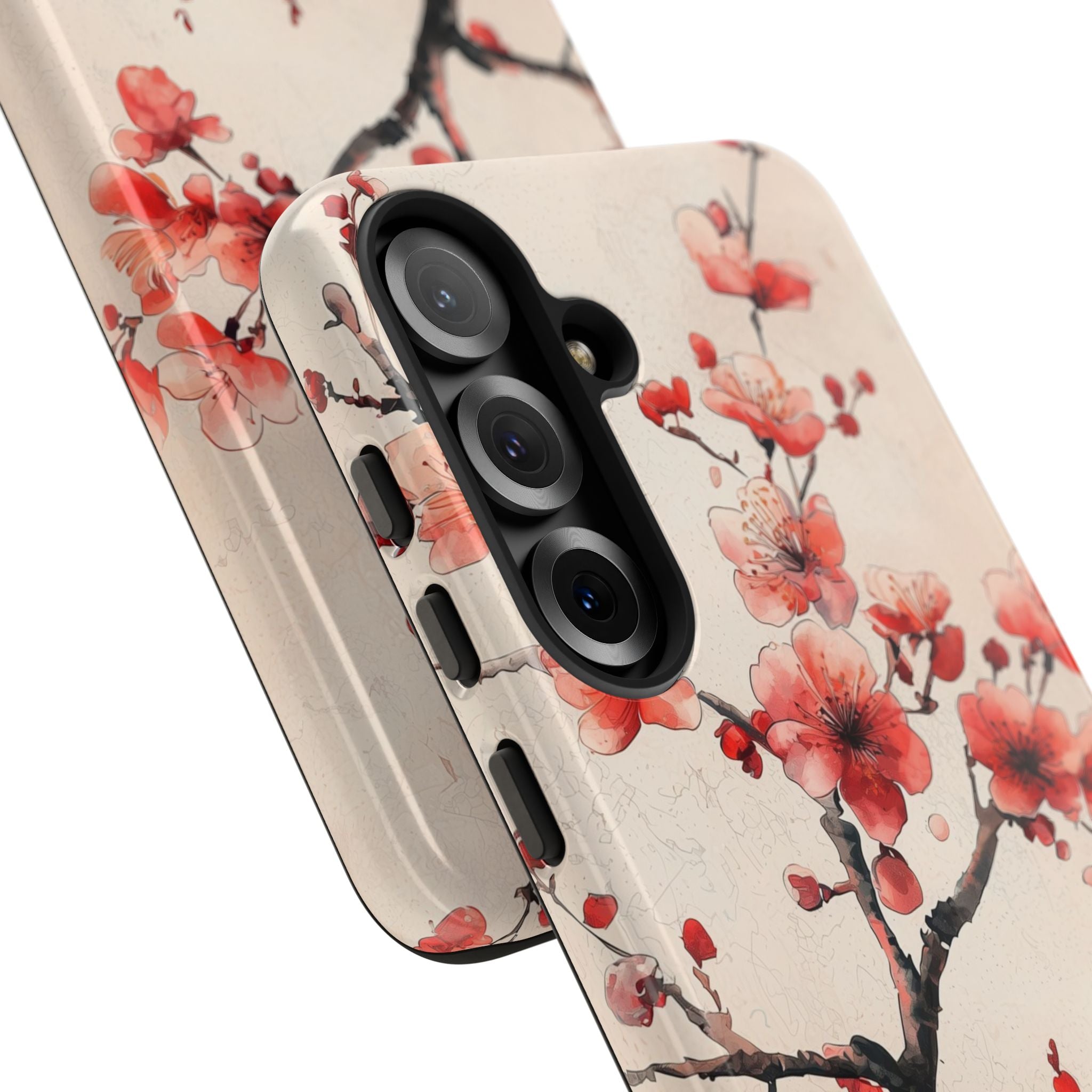 Blossom Shadow Samsung S25 Plus Case - Tough