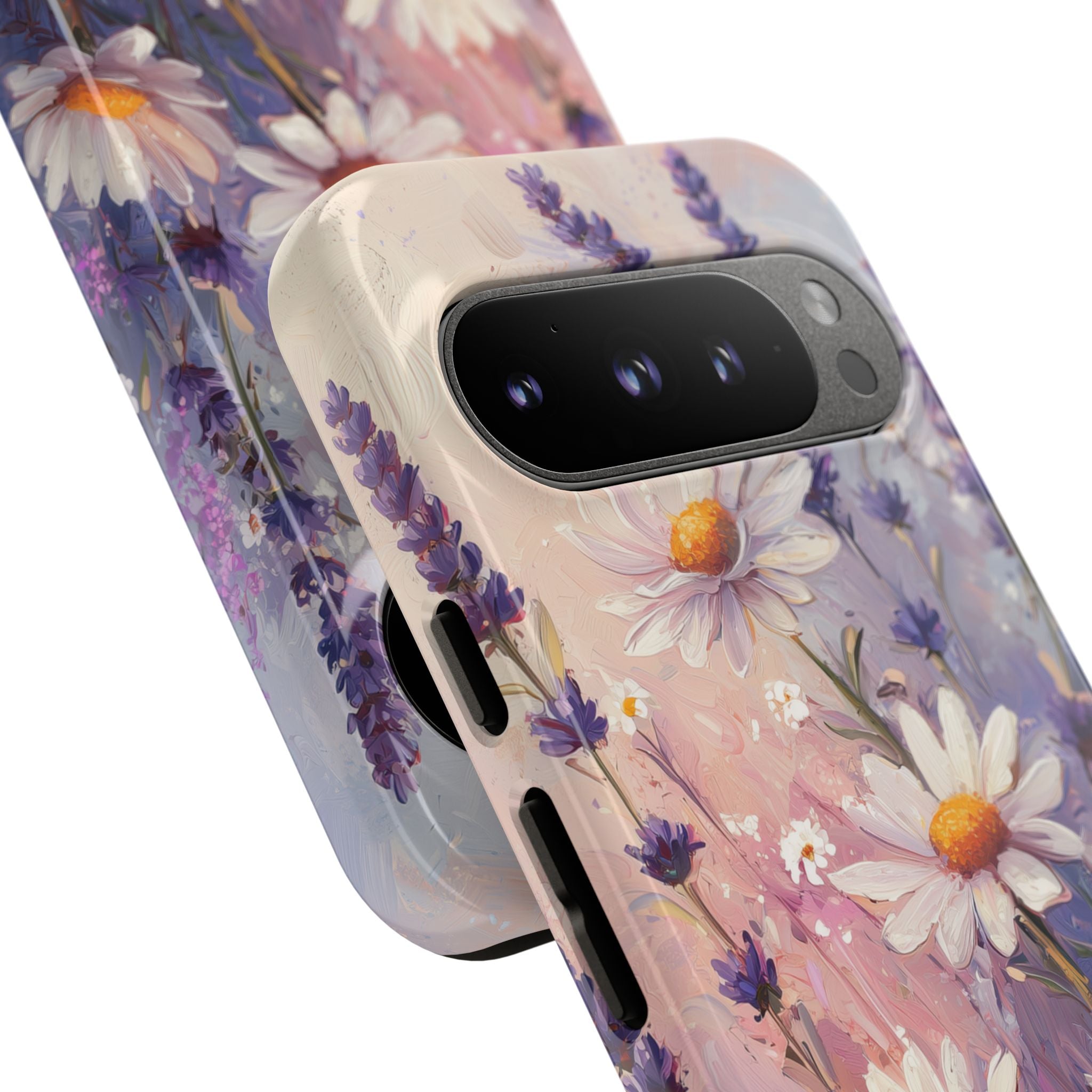 Daisy Lavender Bloom Google Pixel 9 Pro Case - Tough