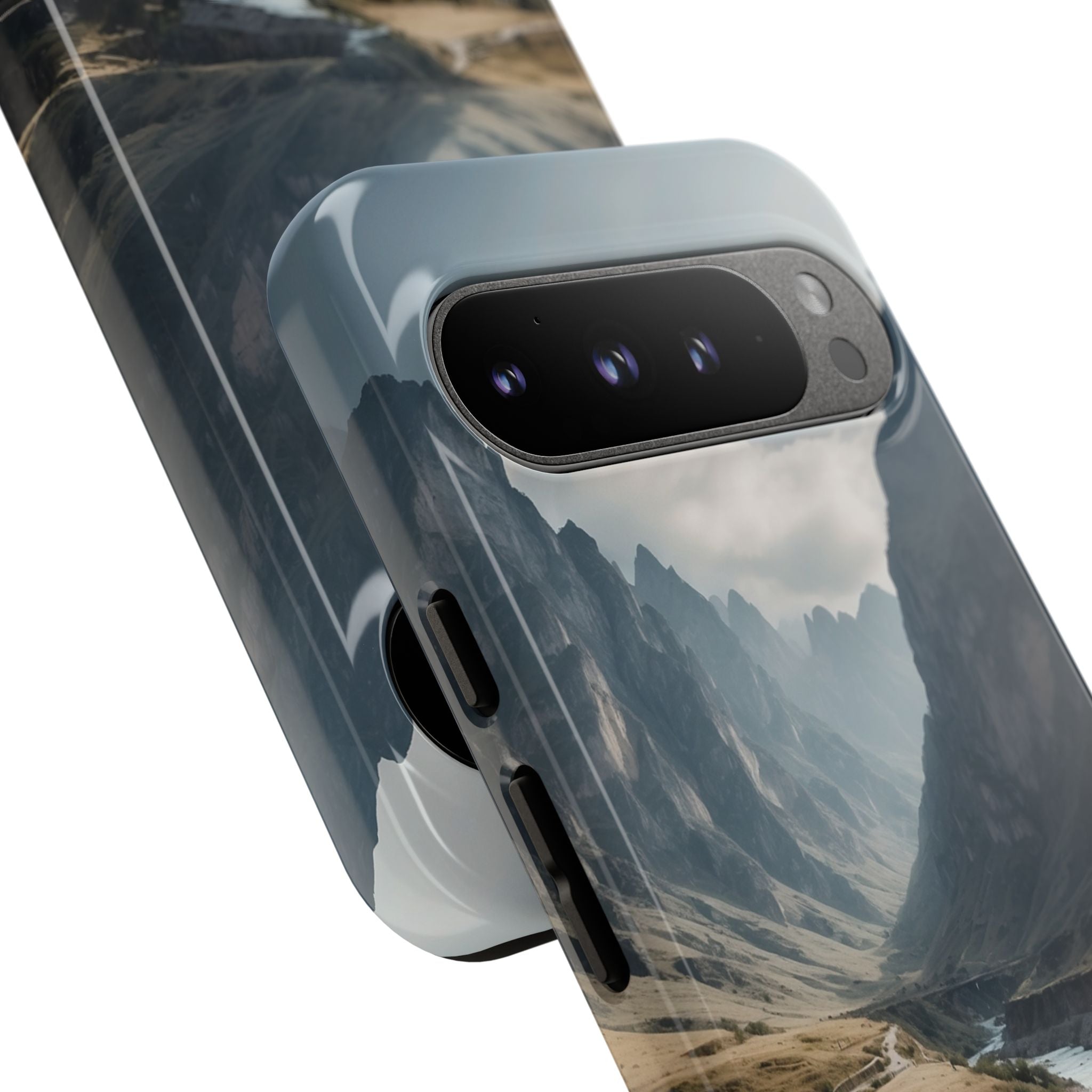 Mountain Peaks Arise - Google Pixel Case