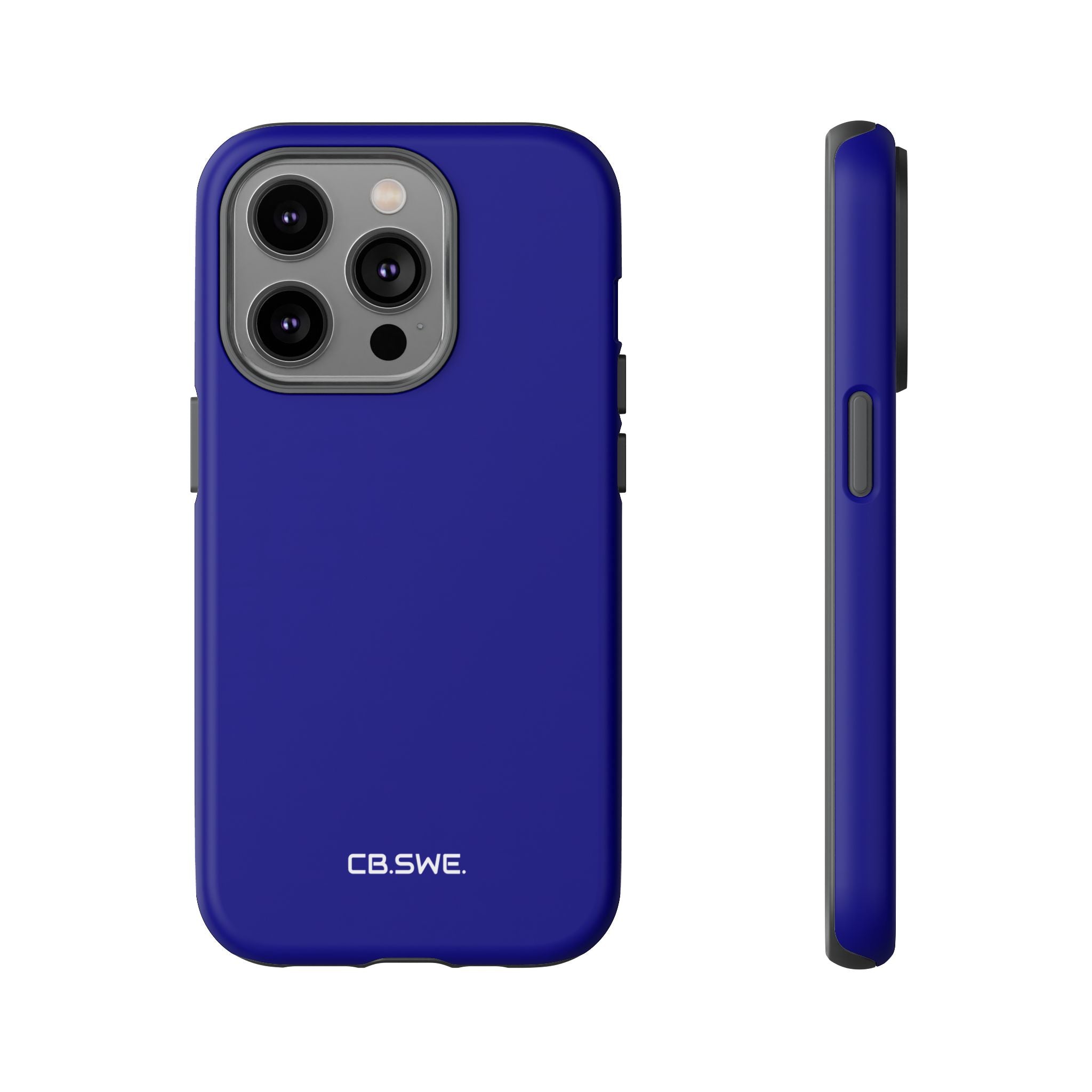 Navy Blue iPhone Case - Tough