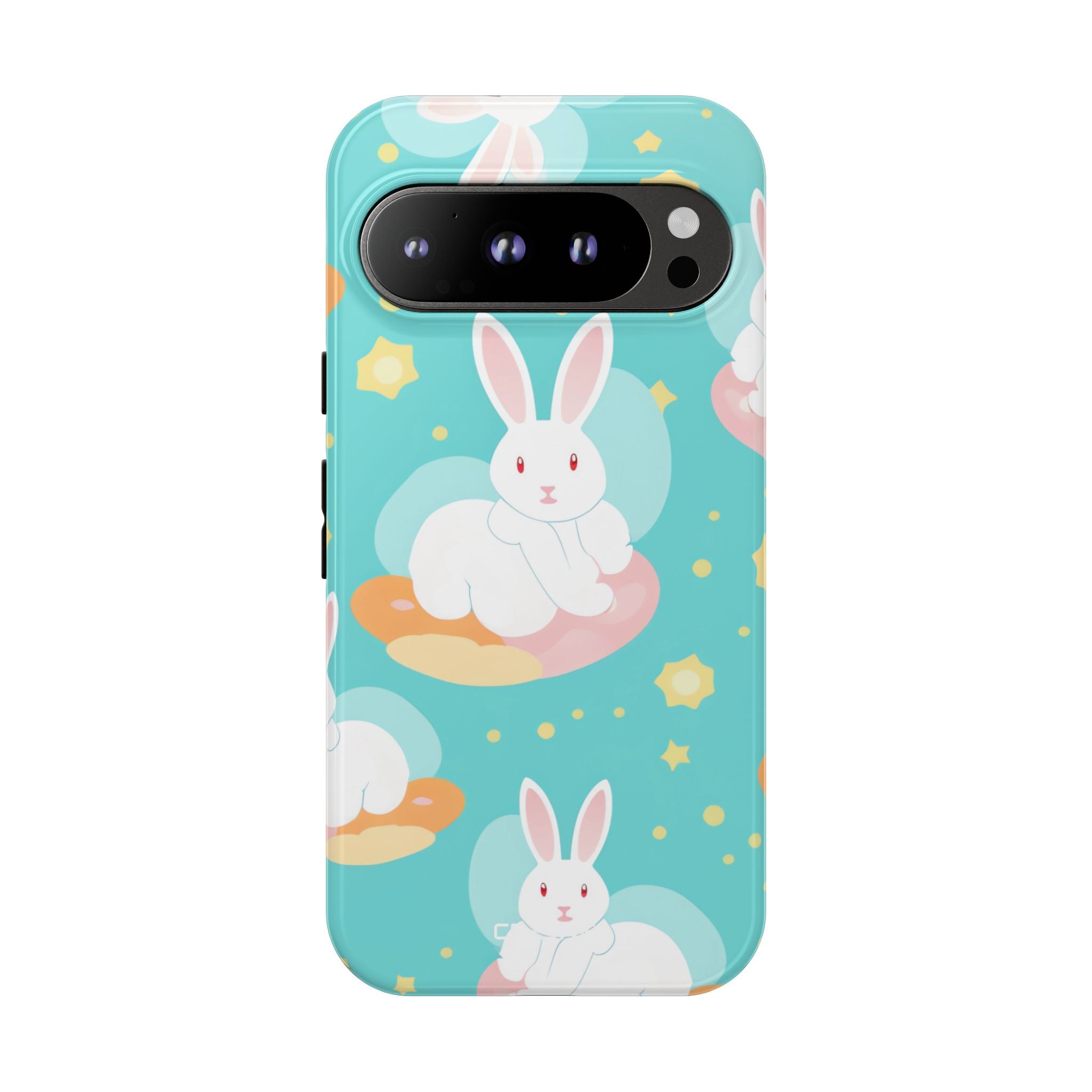 Bunnies Float Dreamily - Google Pixel Case
