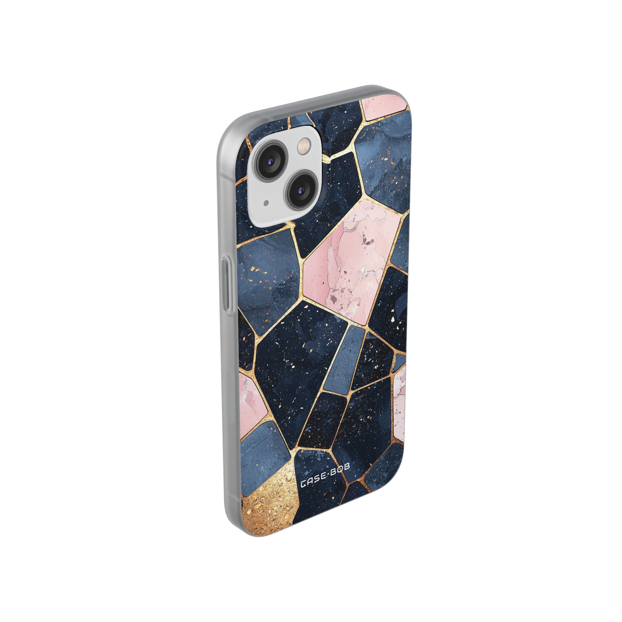 Golden Mosaic iPhone 14 Case - Soft