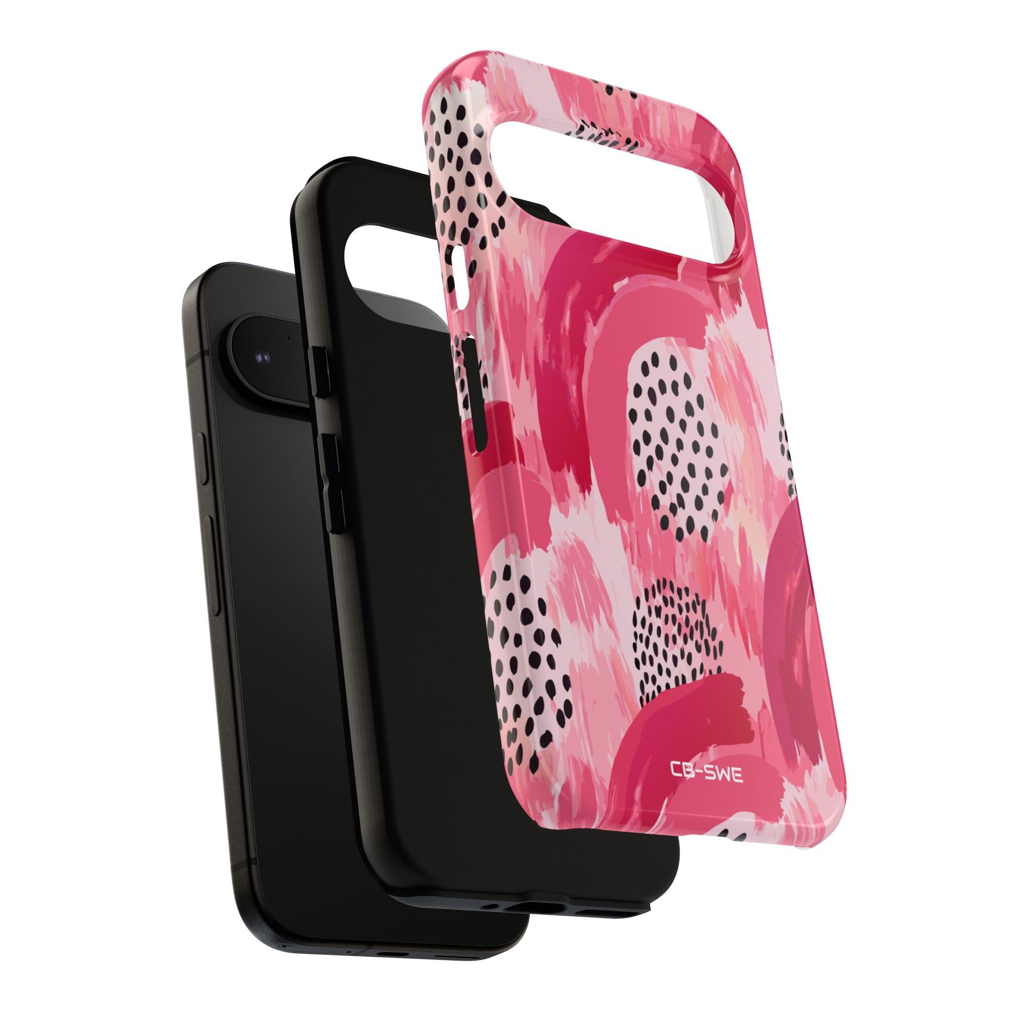 Vibrant Brushwork Dance - Google Pixel Case