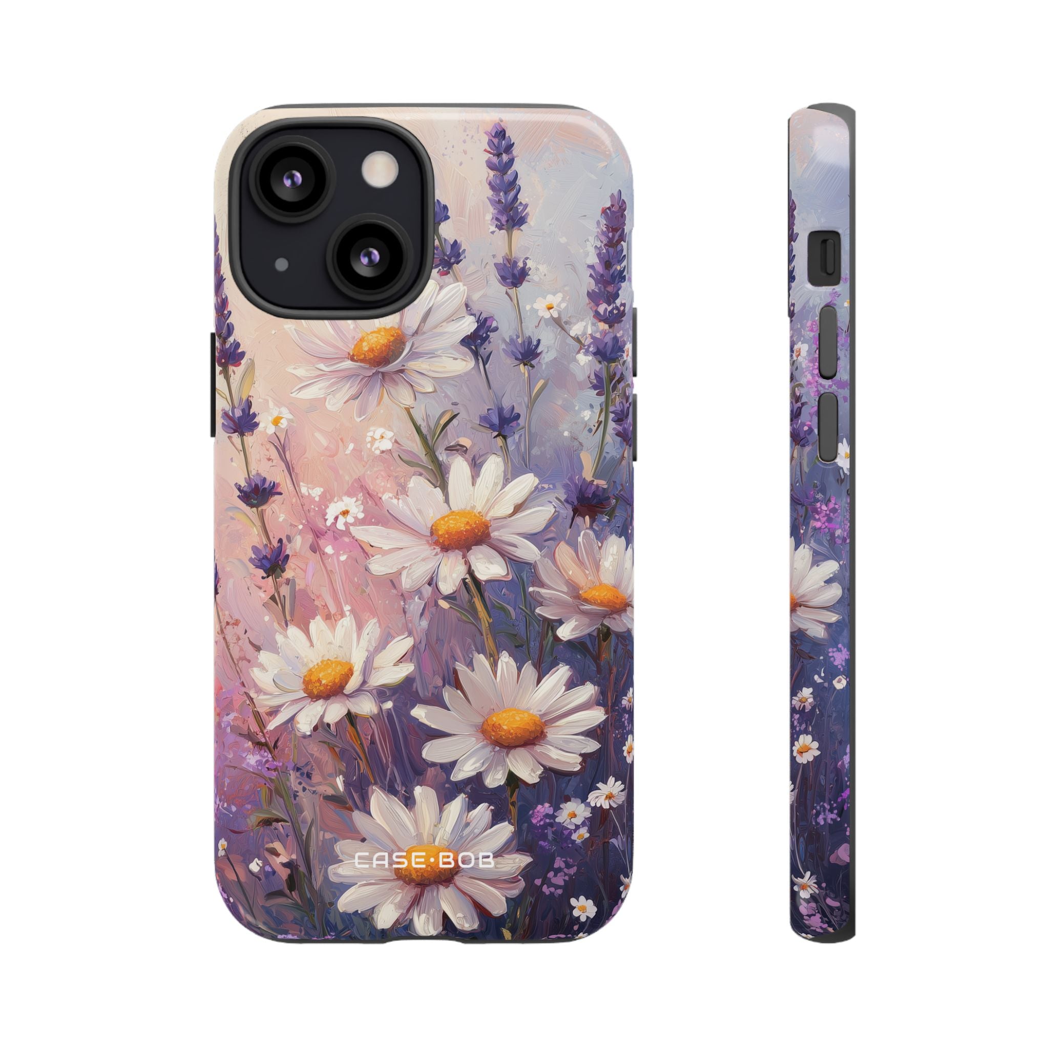 Daisy Lavender Bloom iPhone 13 Mini Case - Tough