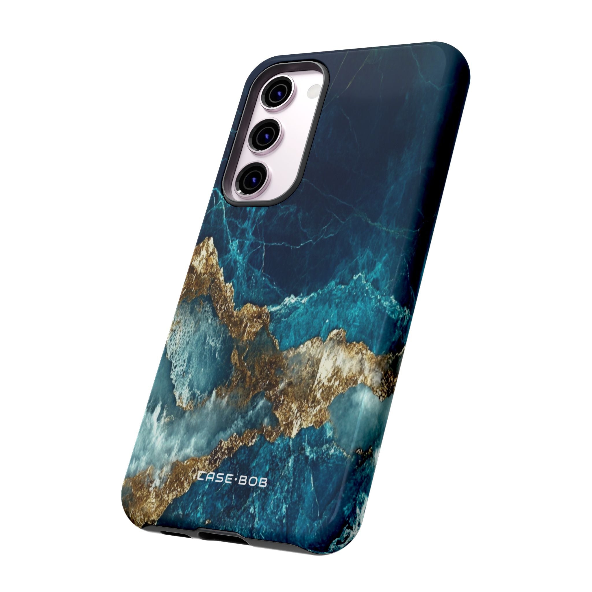 Jagged Gold Split Samsung S23 Plus Case - Tough