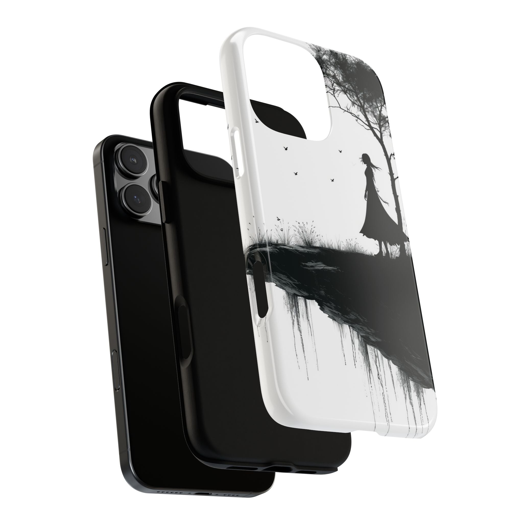 Cliffside Silhouette iPhone 16 Pro Max Case - Tough