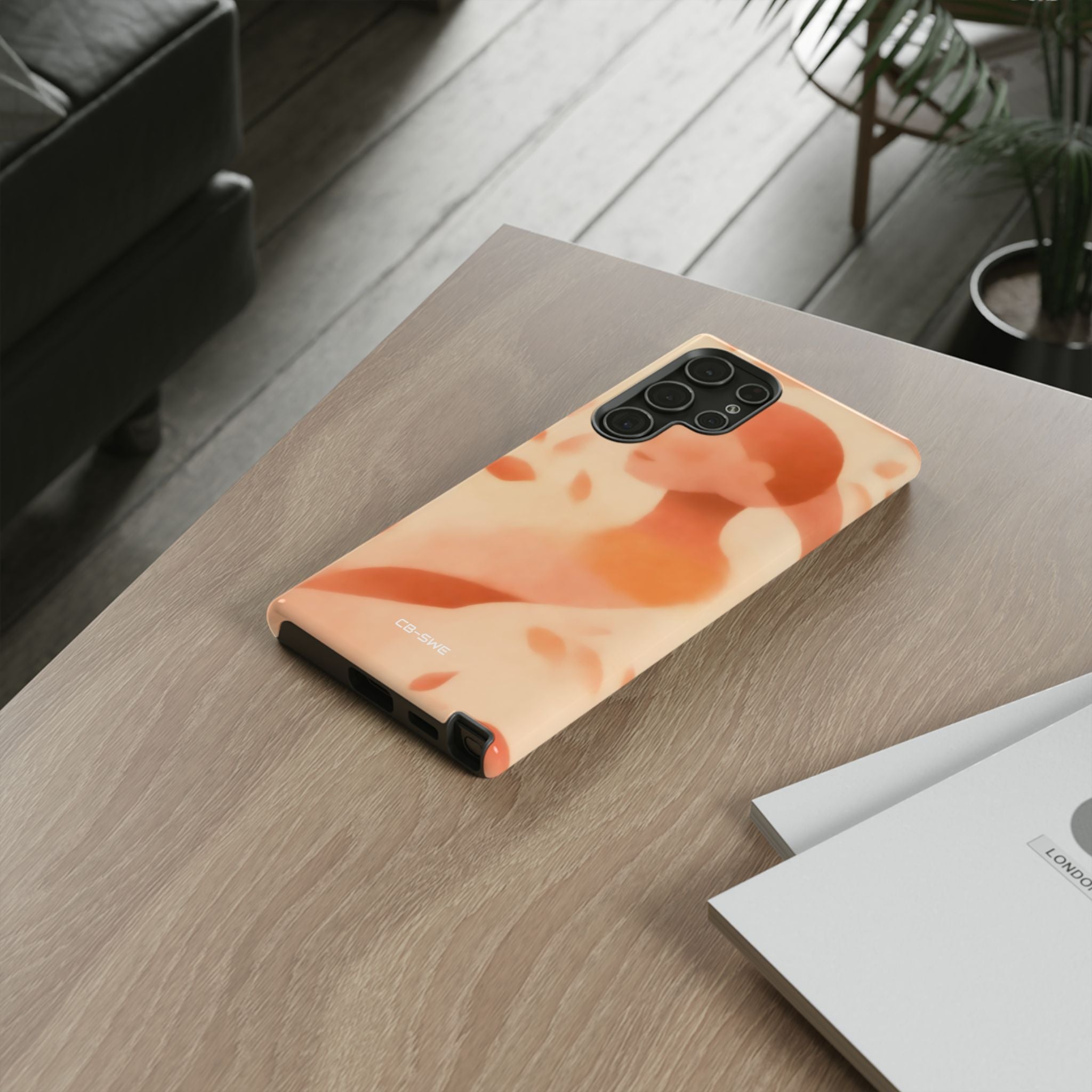Leaf Embraces Woman - Samsung Case