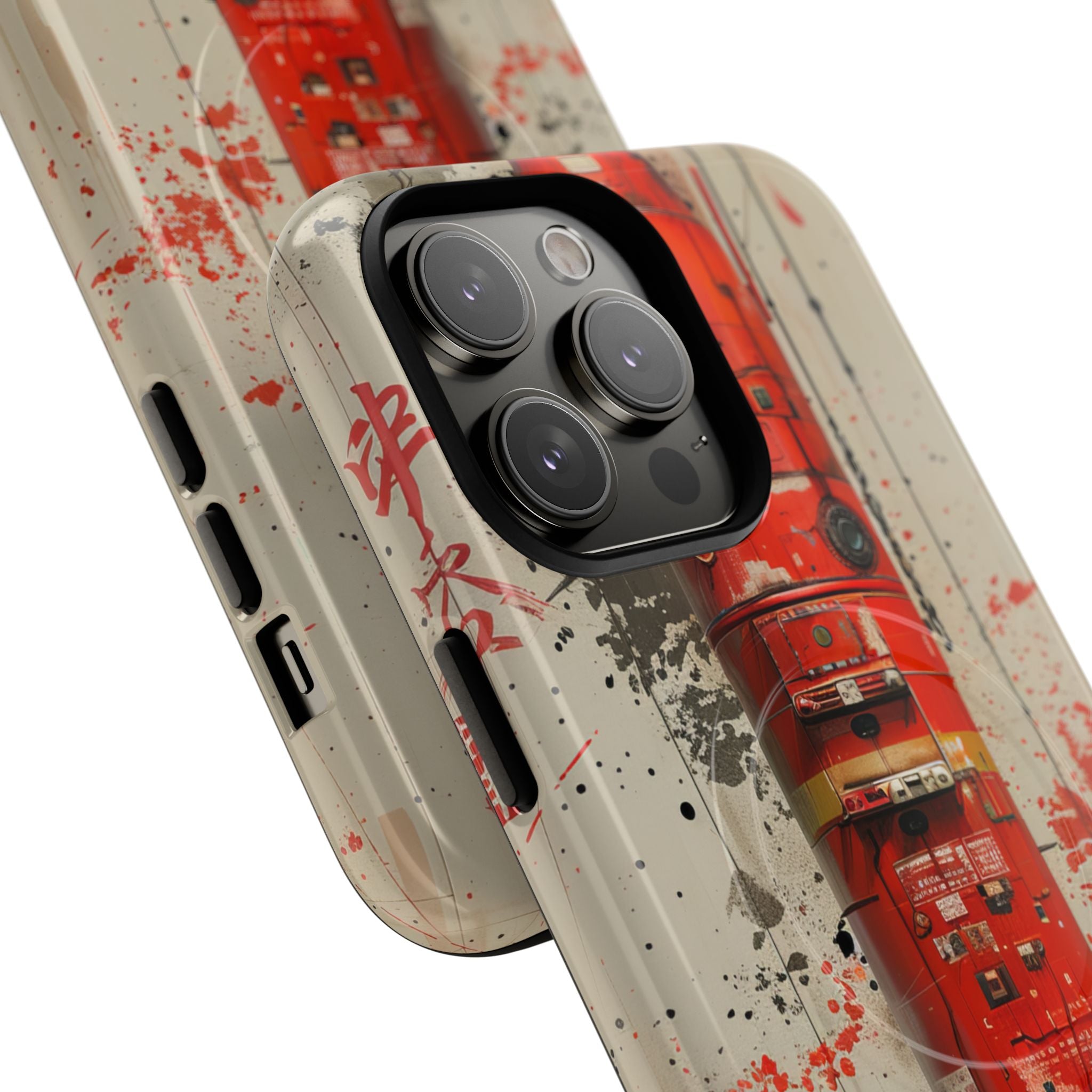 Crimson Rocket Burst iPhone 14 - Tough+