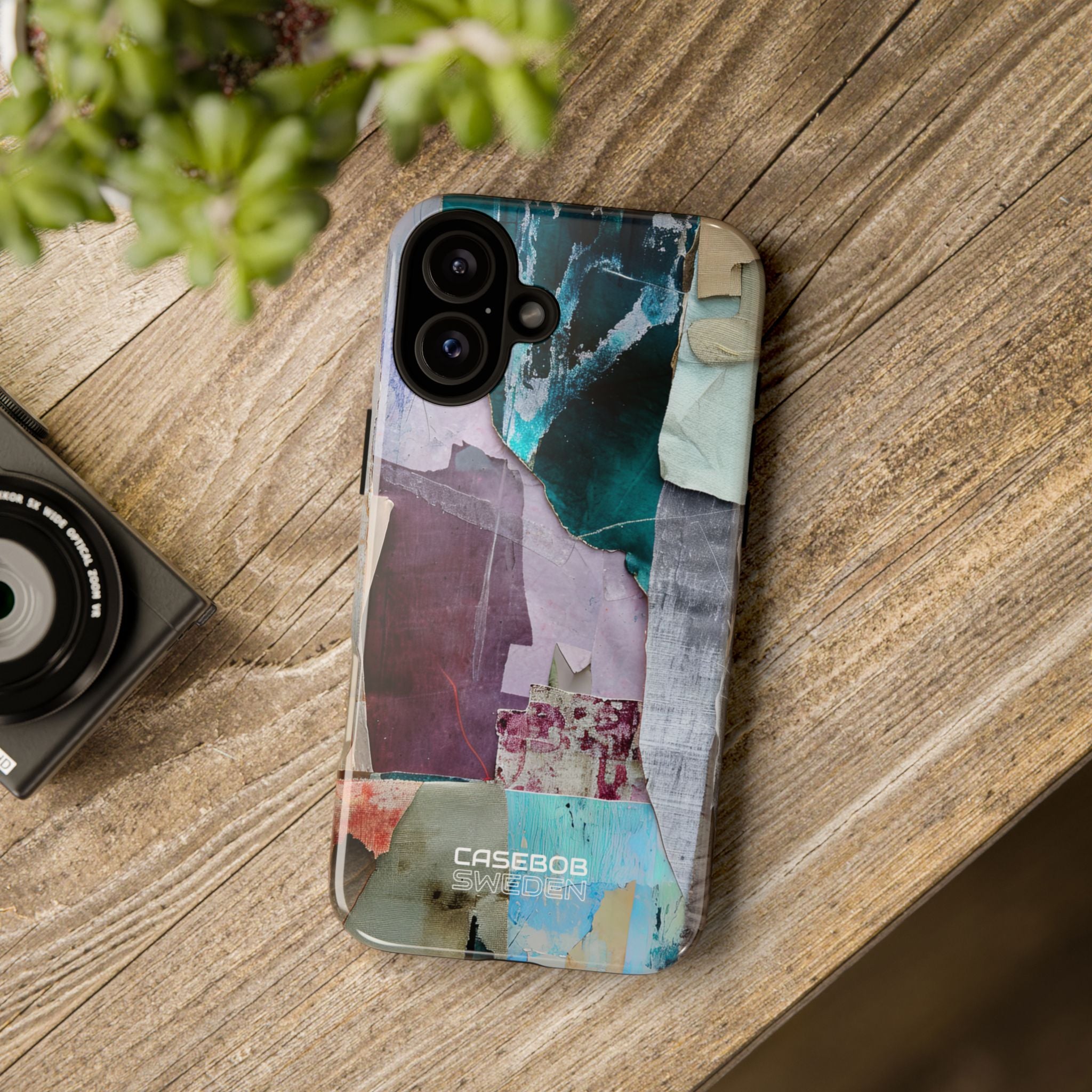 Layered Earth Bloom iPhone 16 - Resistente