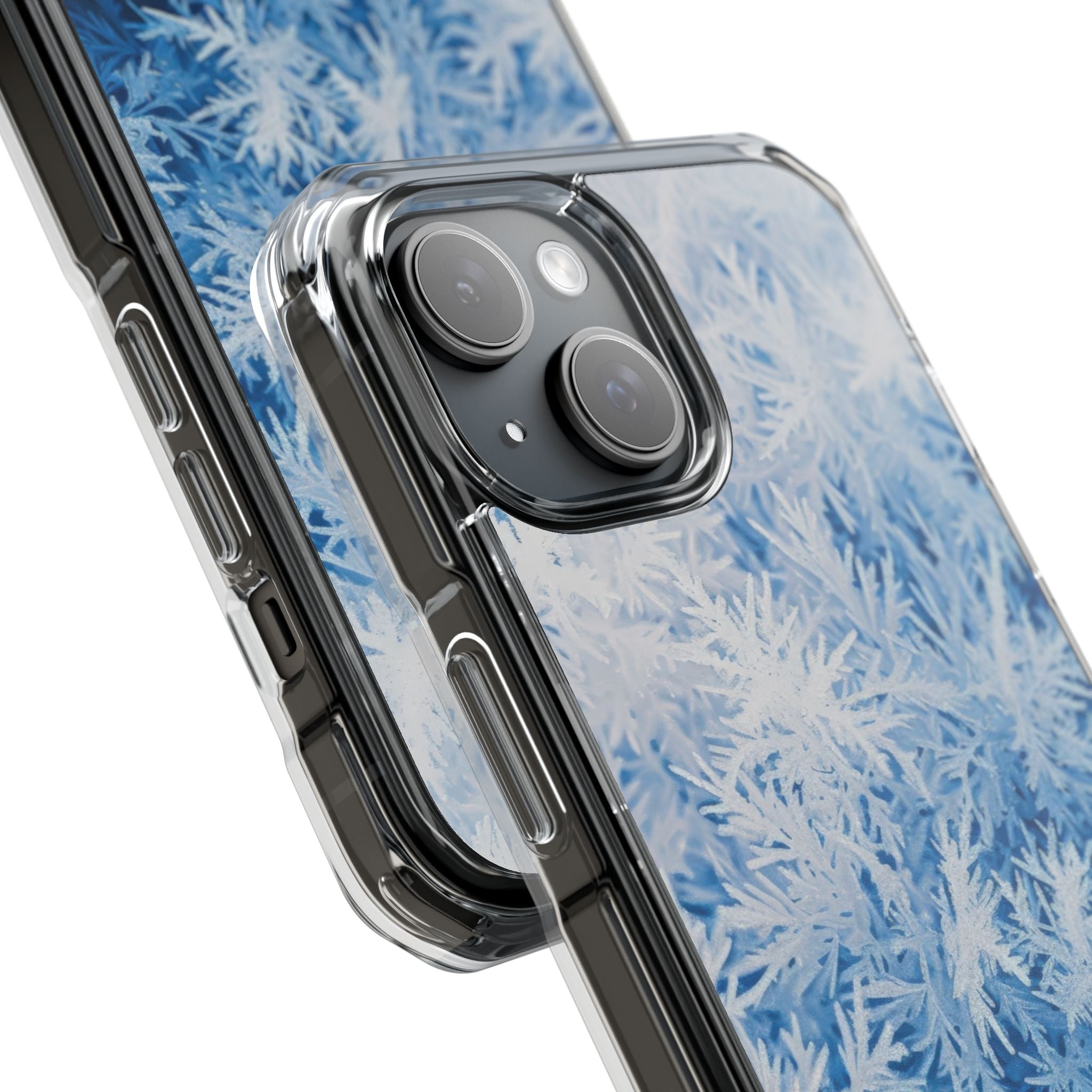 Frosted Crystal Dreams iPhone 15 - Impact Clear+