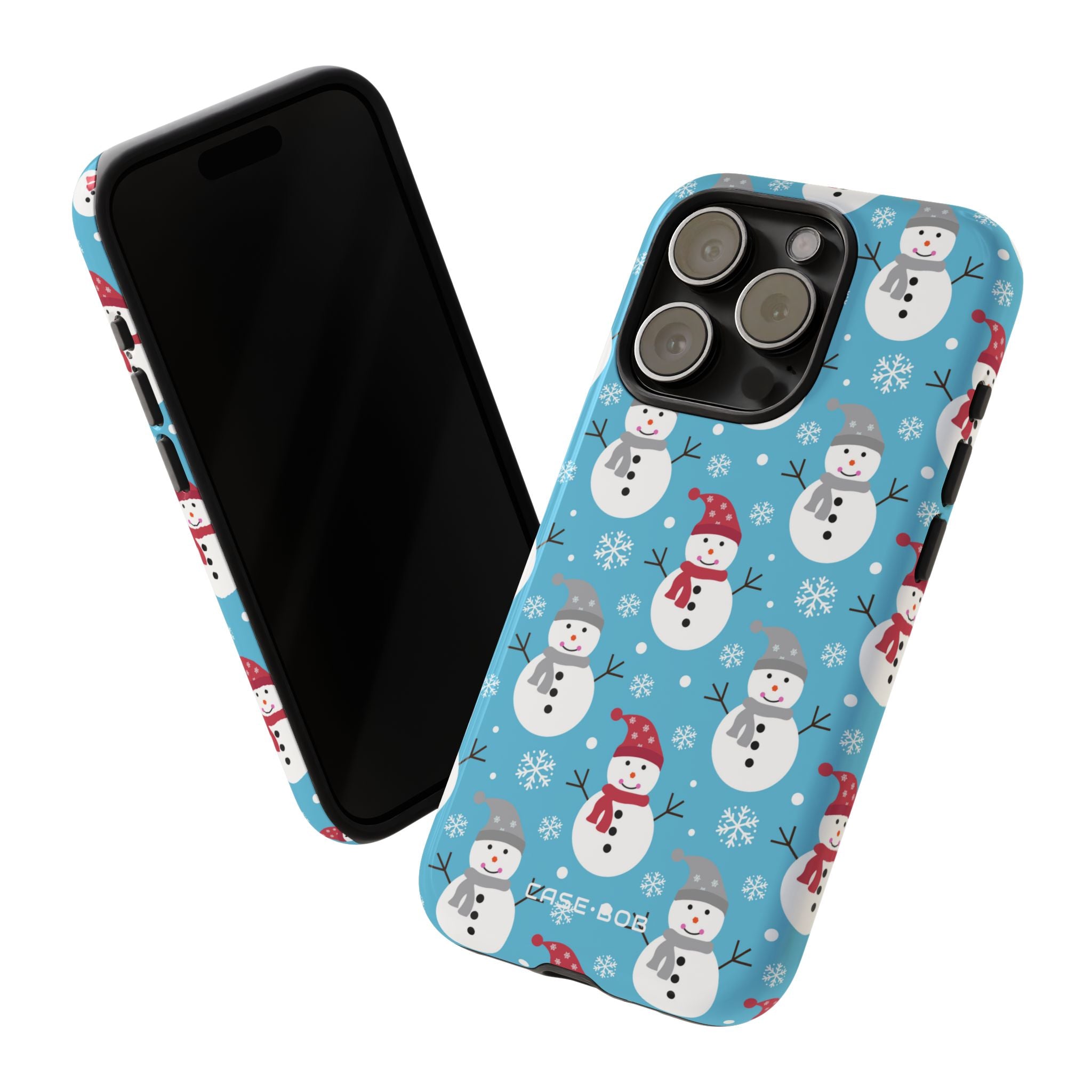 Snowman Parade iPhone 15 Pro Case - Tough