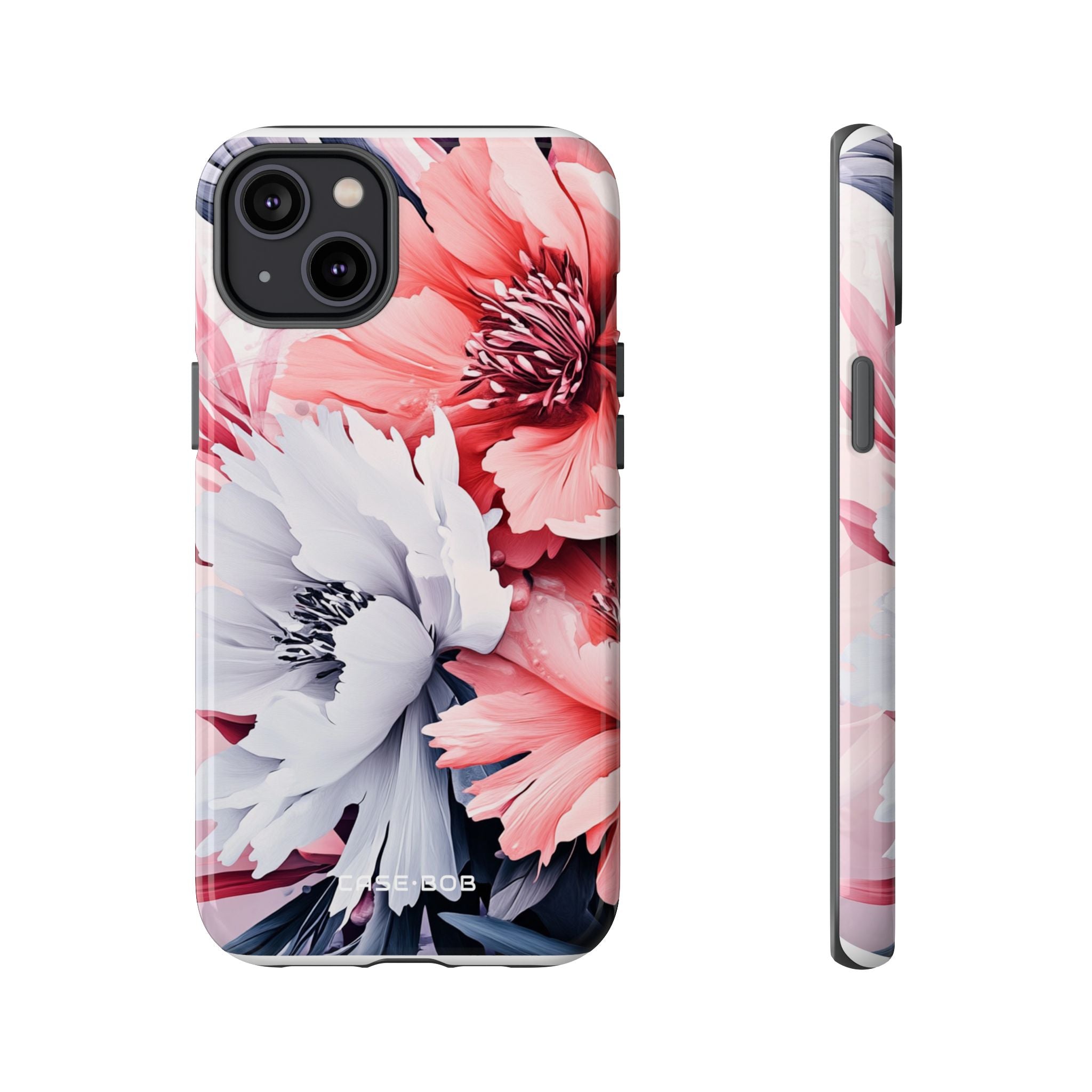 Coral Bloom iPhone 14 Plus Case - Tough
