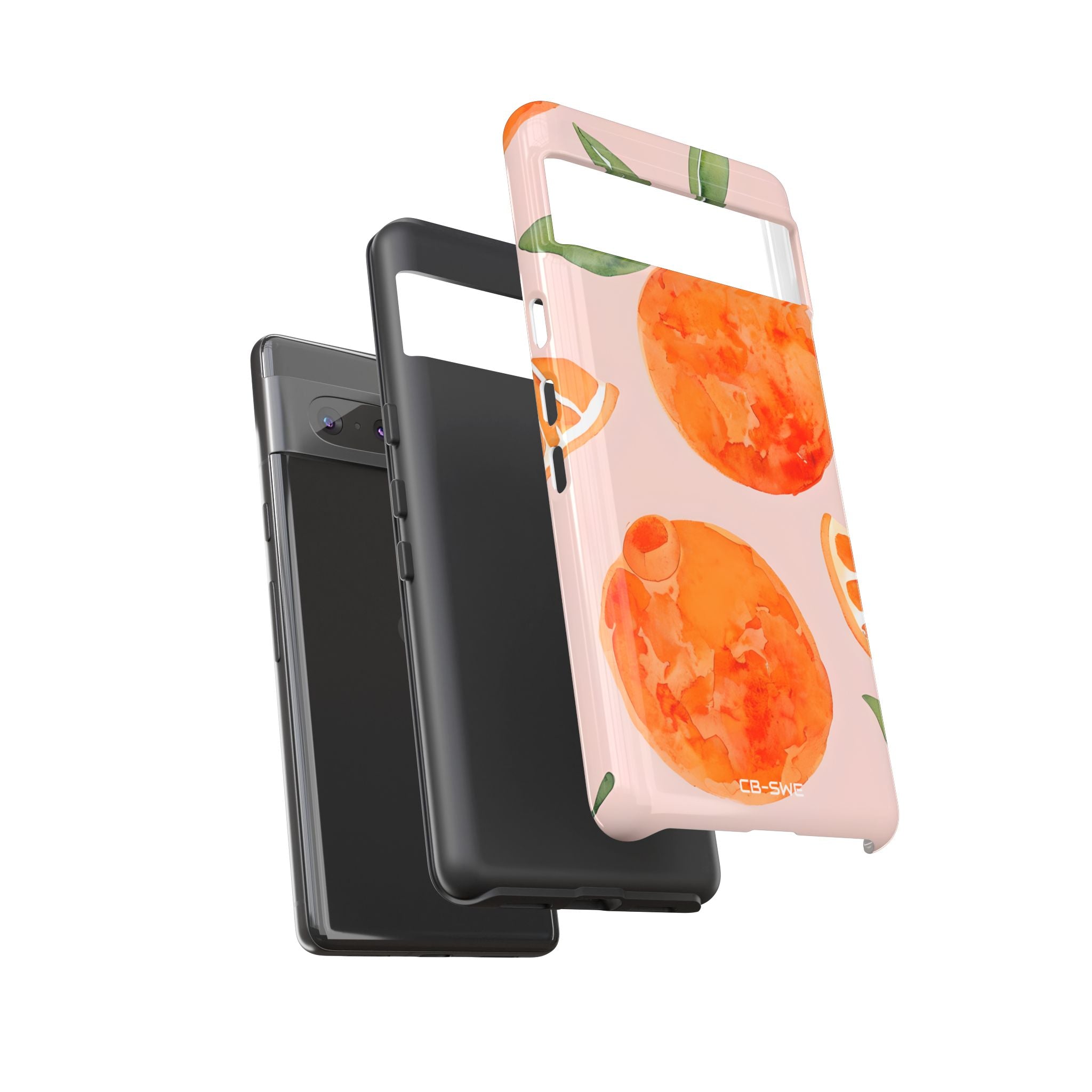 Summer Oranges Whimsy - Google Pixel Case