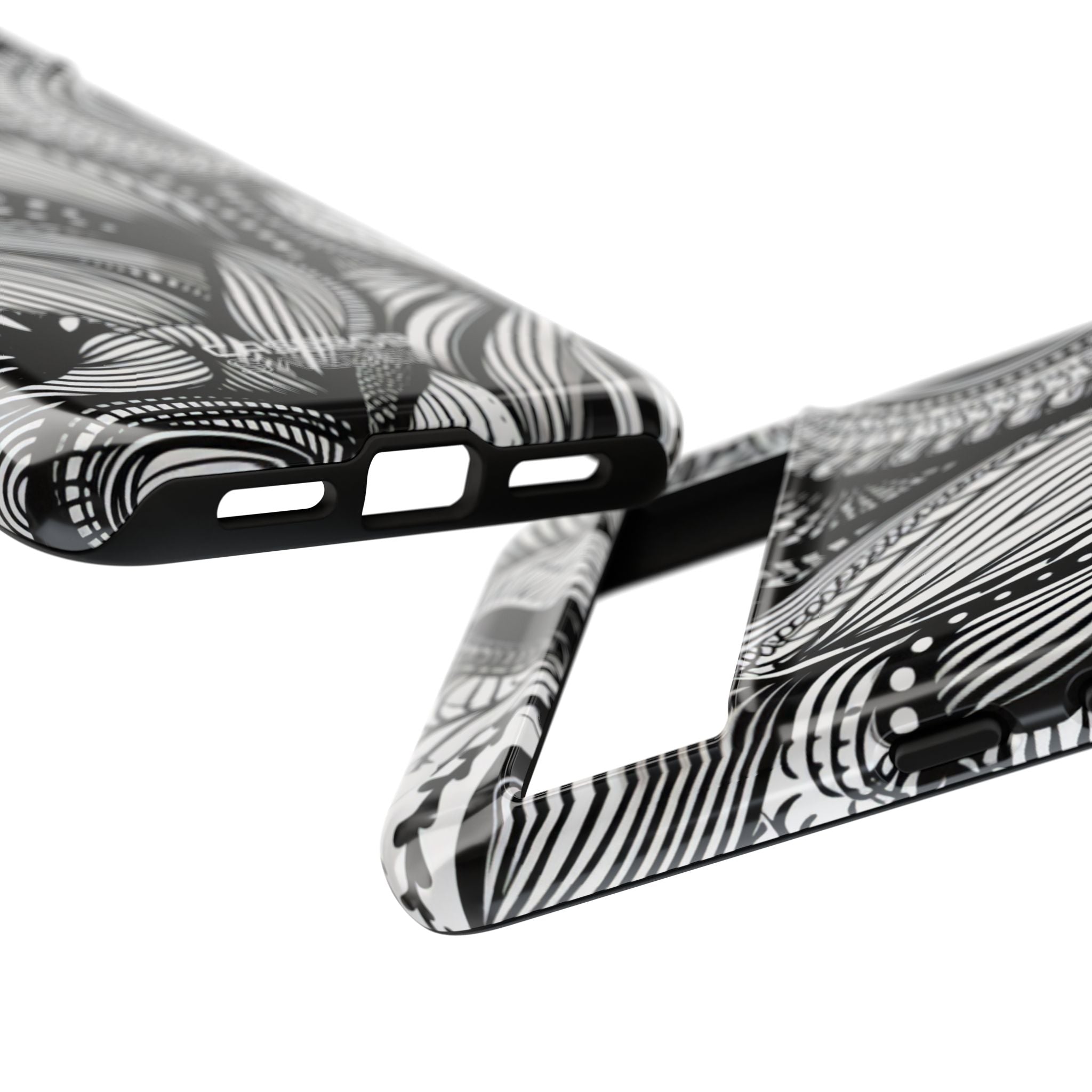 Flowing Ink Lines Google Pixel 8 - Tough