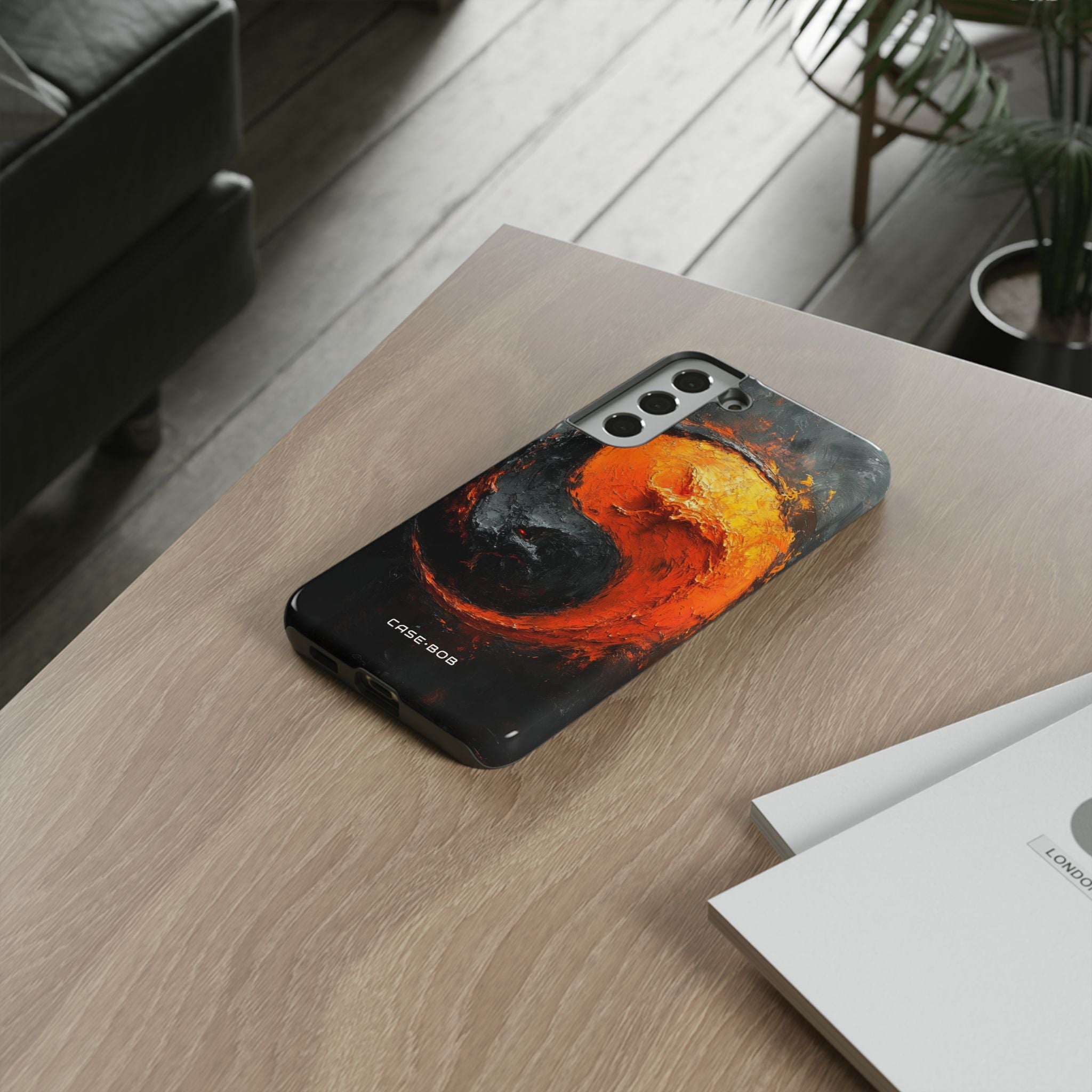 Molten Yin-Yang Samsung S22 Plus Case - Tough