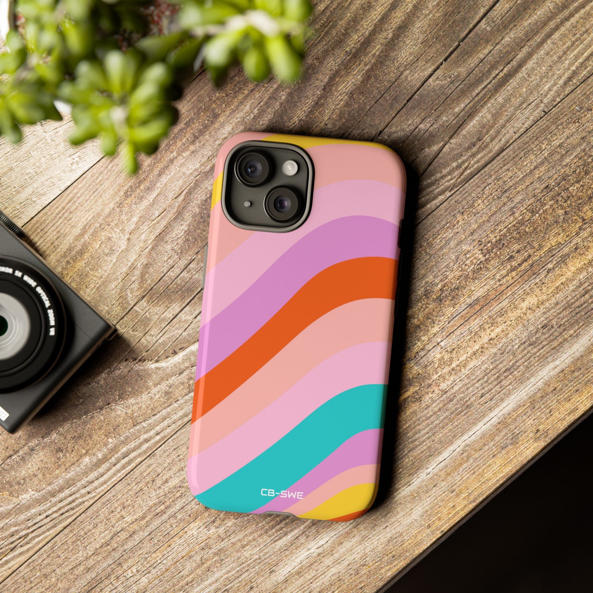 Fluid Color Waves - iPhone Case