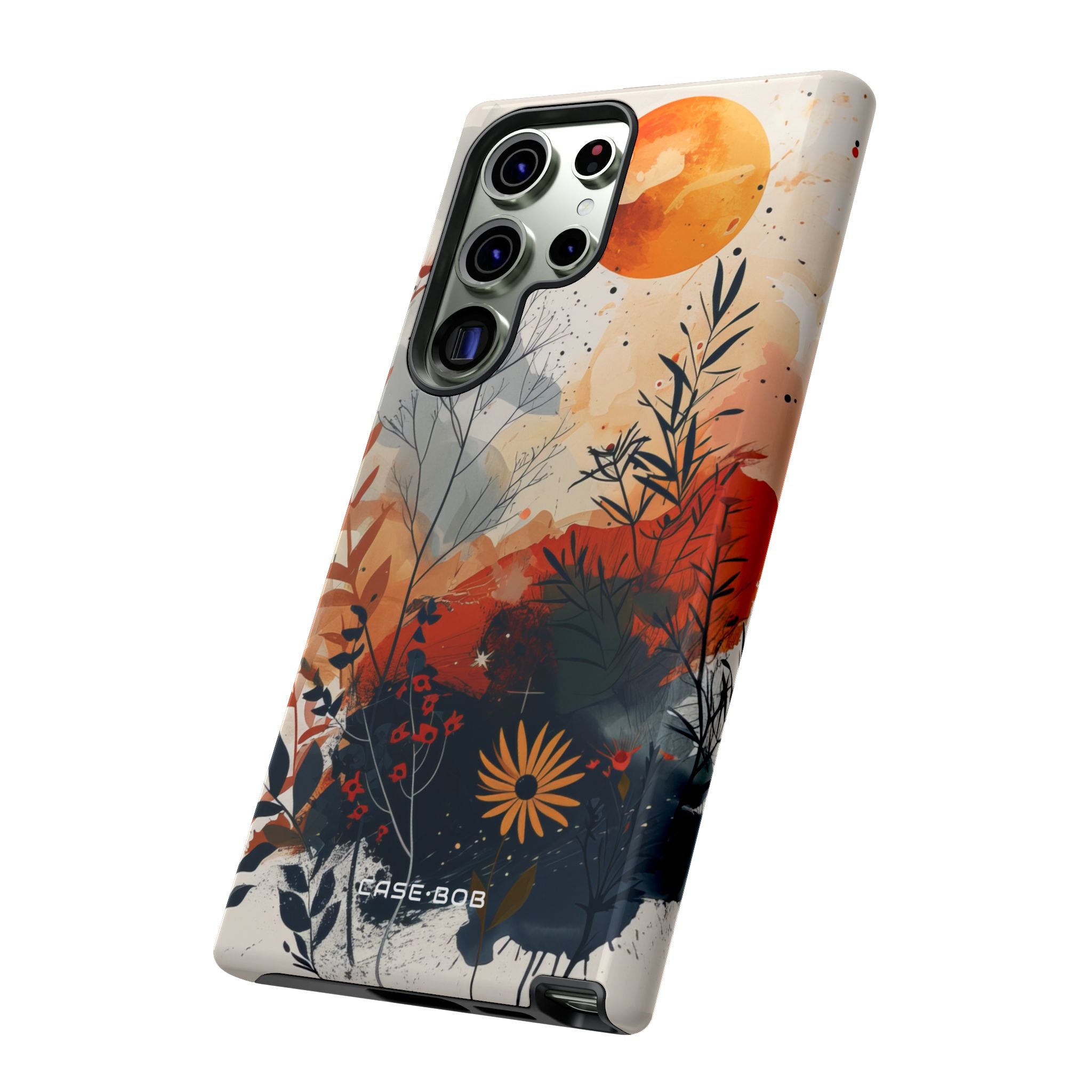 Orange Solstice Samsung S23 Ultra Case - Tough