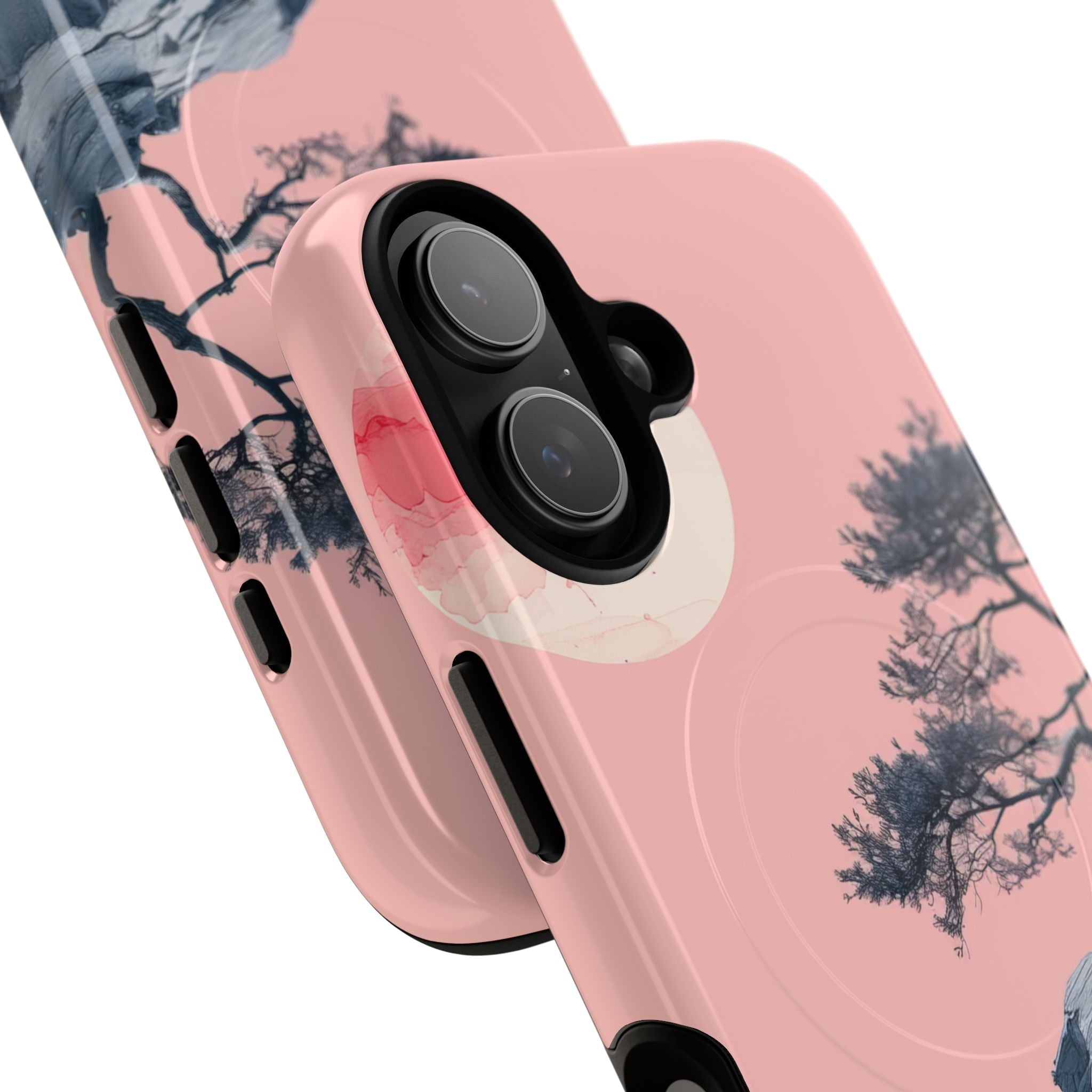 Crimson Moon Tree iPhone 17 Case - Tough+