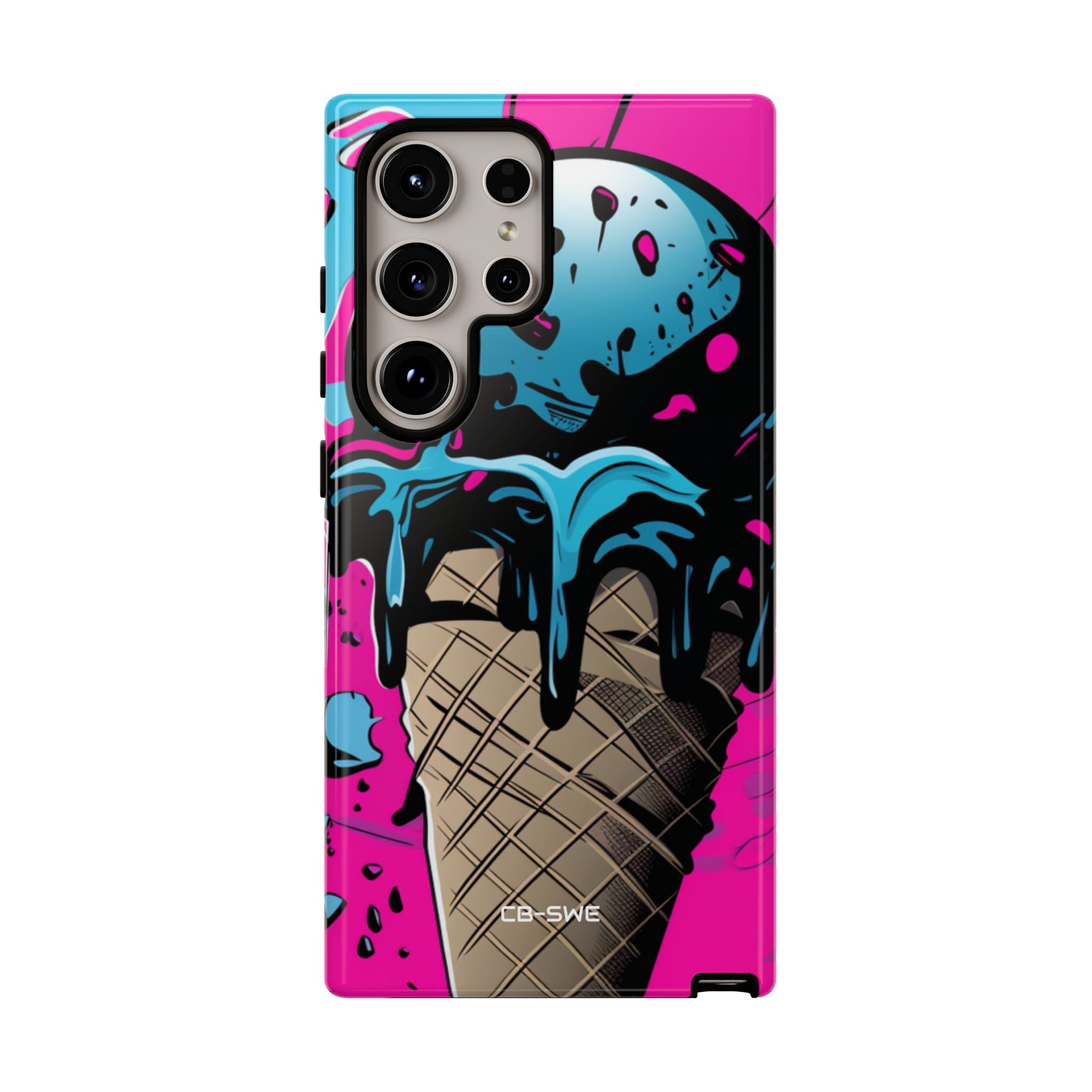 Vibrant Ice Cream Splash - Samsung Case