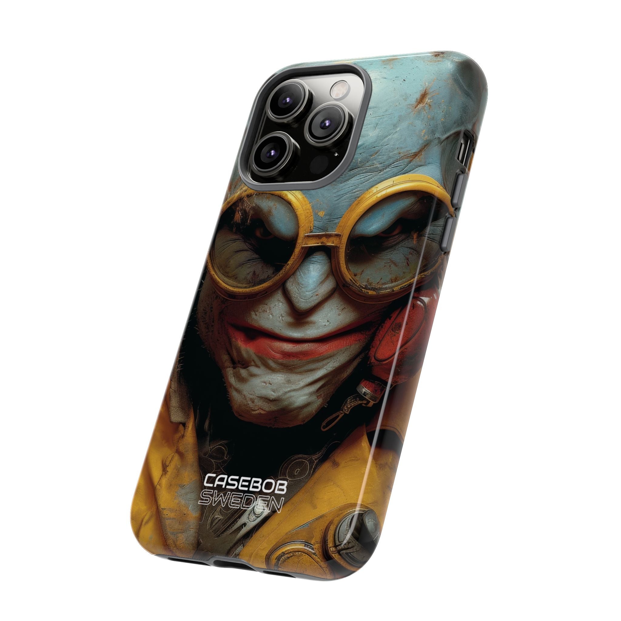 Steampunk Masked Adventurer iPhone 14 - Tough