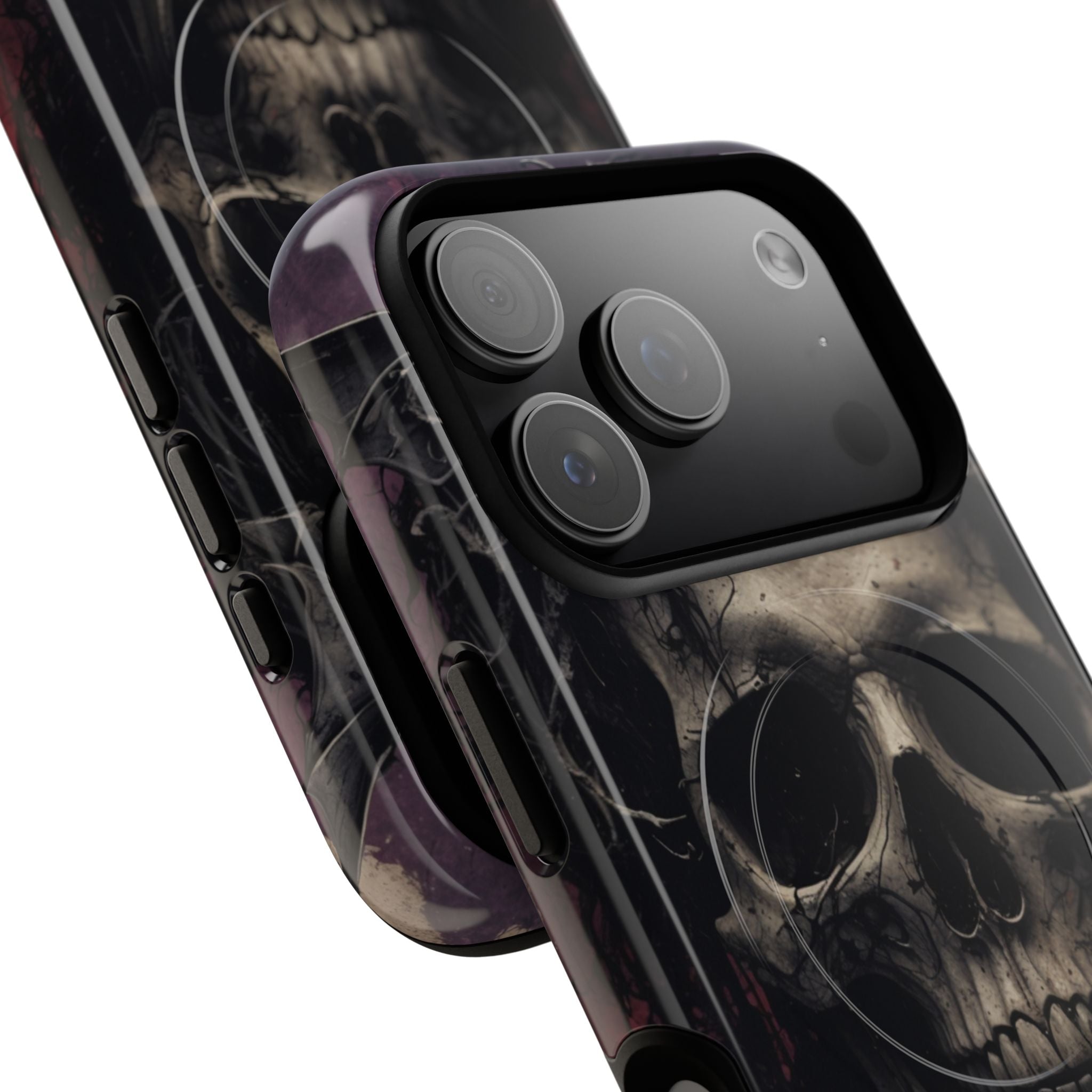 Gothic Skull Crown iPhone 17 Pro Case - Tough+