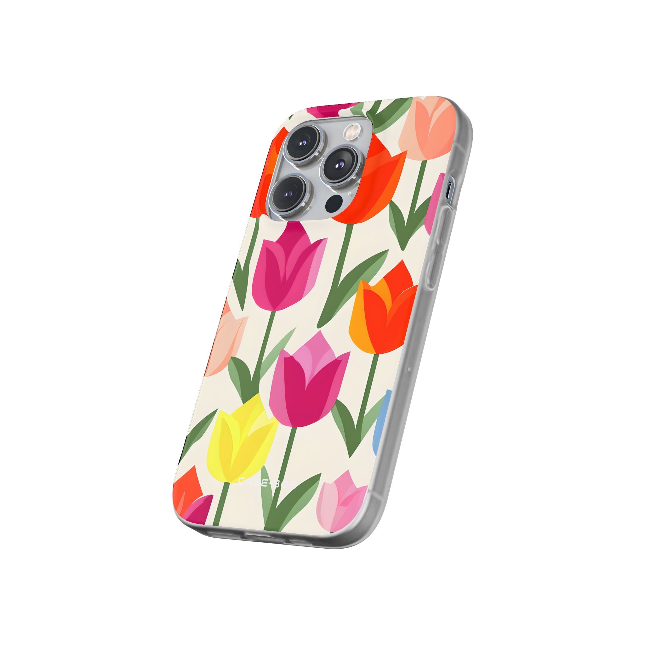 Tulip Harmony Green iPhone 14 Pro - Soft Case