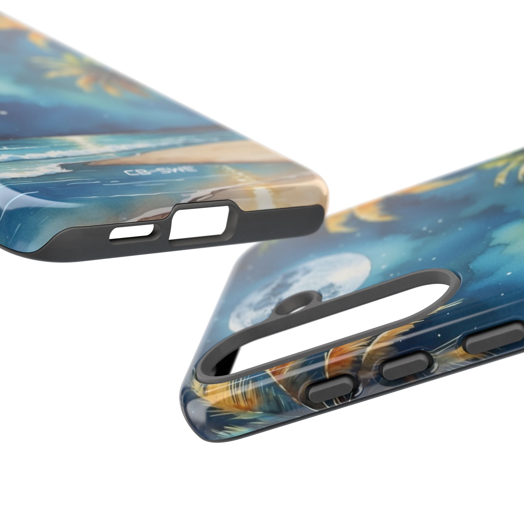 Moonlight Kisses Waves - Samsung Case
