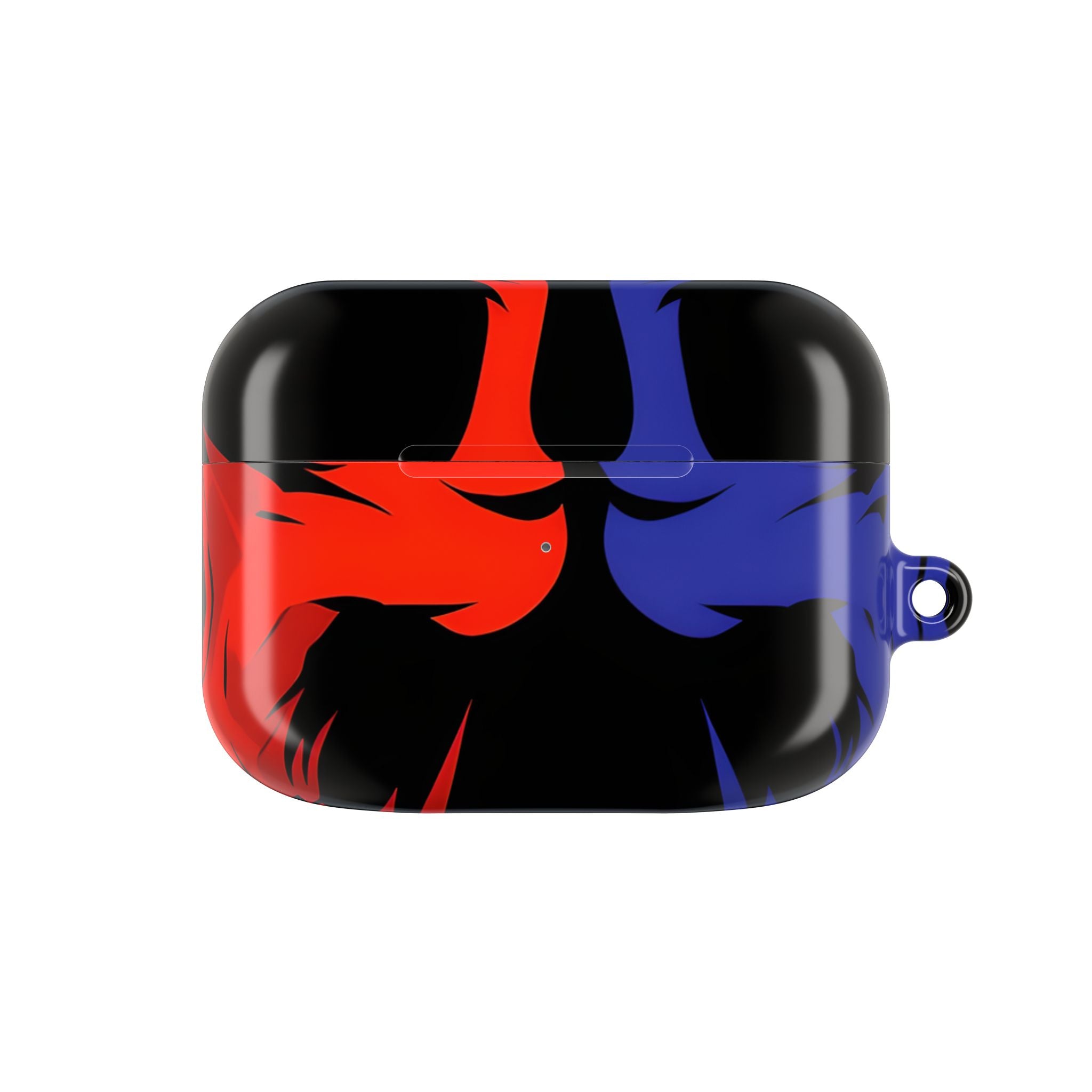 Dual Skulls RedBlue - AirPods Case