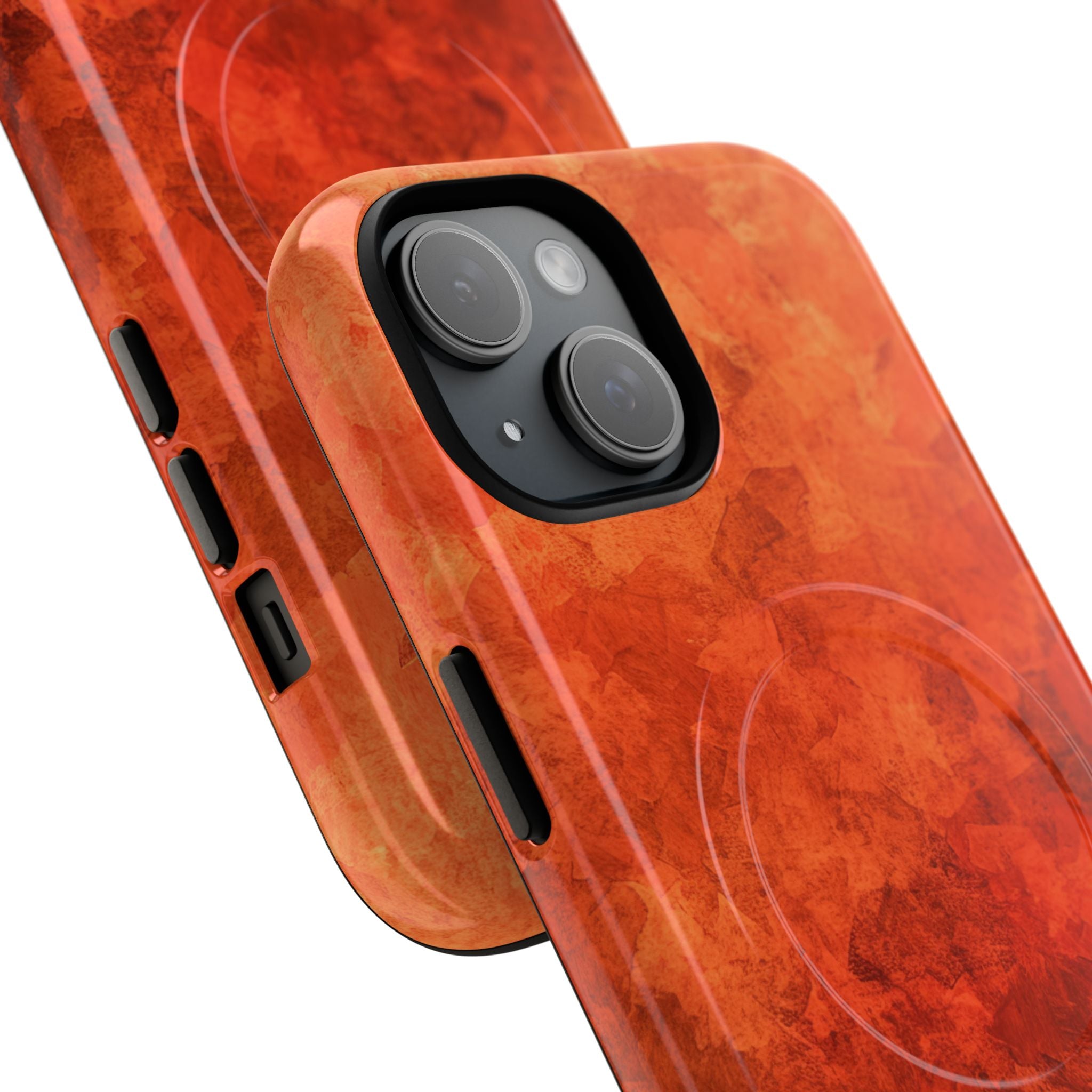 Crimson Autumn Layers iPhone 15 - Tough+