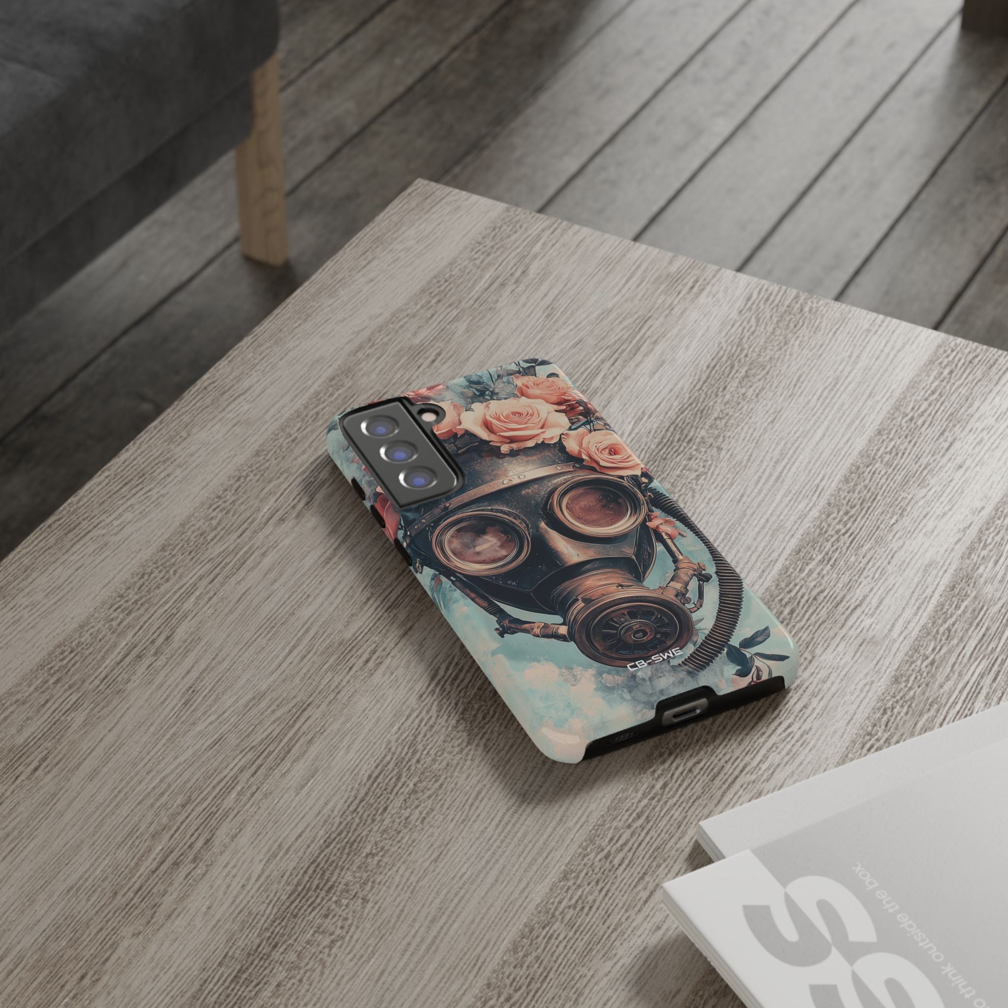 Roses Embrace Mask - Samsung Case