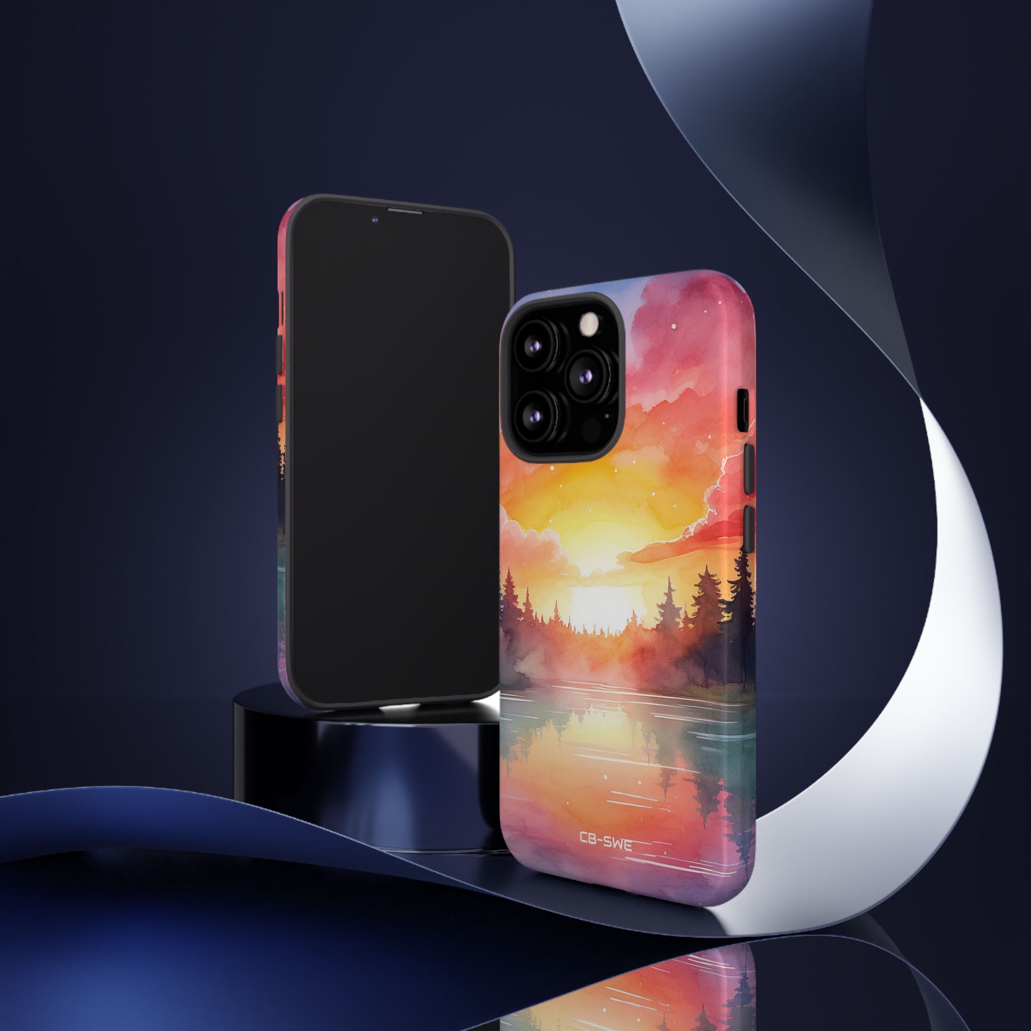 Sunset Reflections Glow - iPhone Case