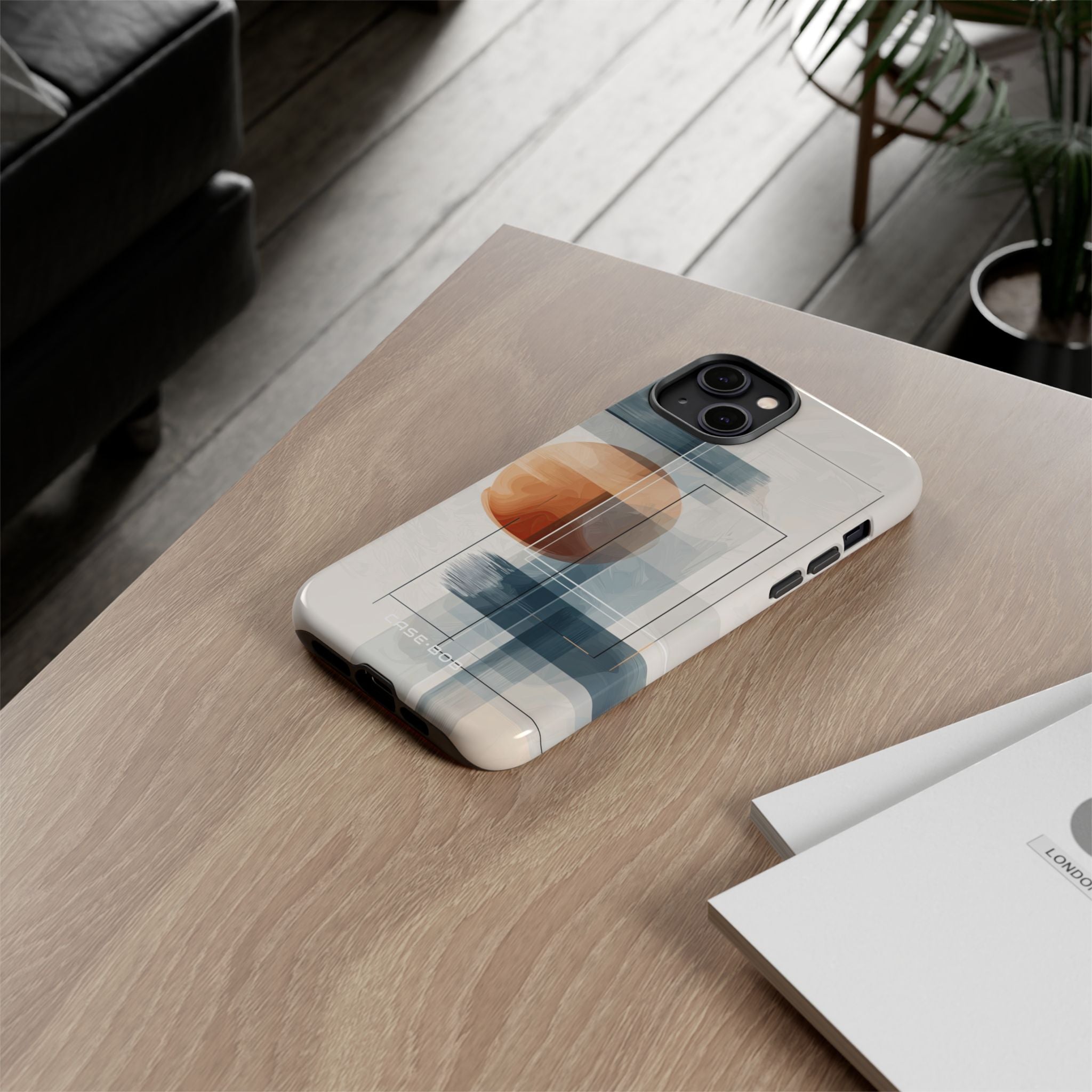 Amber Orb iPhone 14 Plus Case - Tough