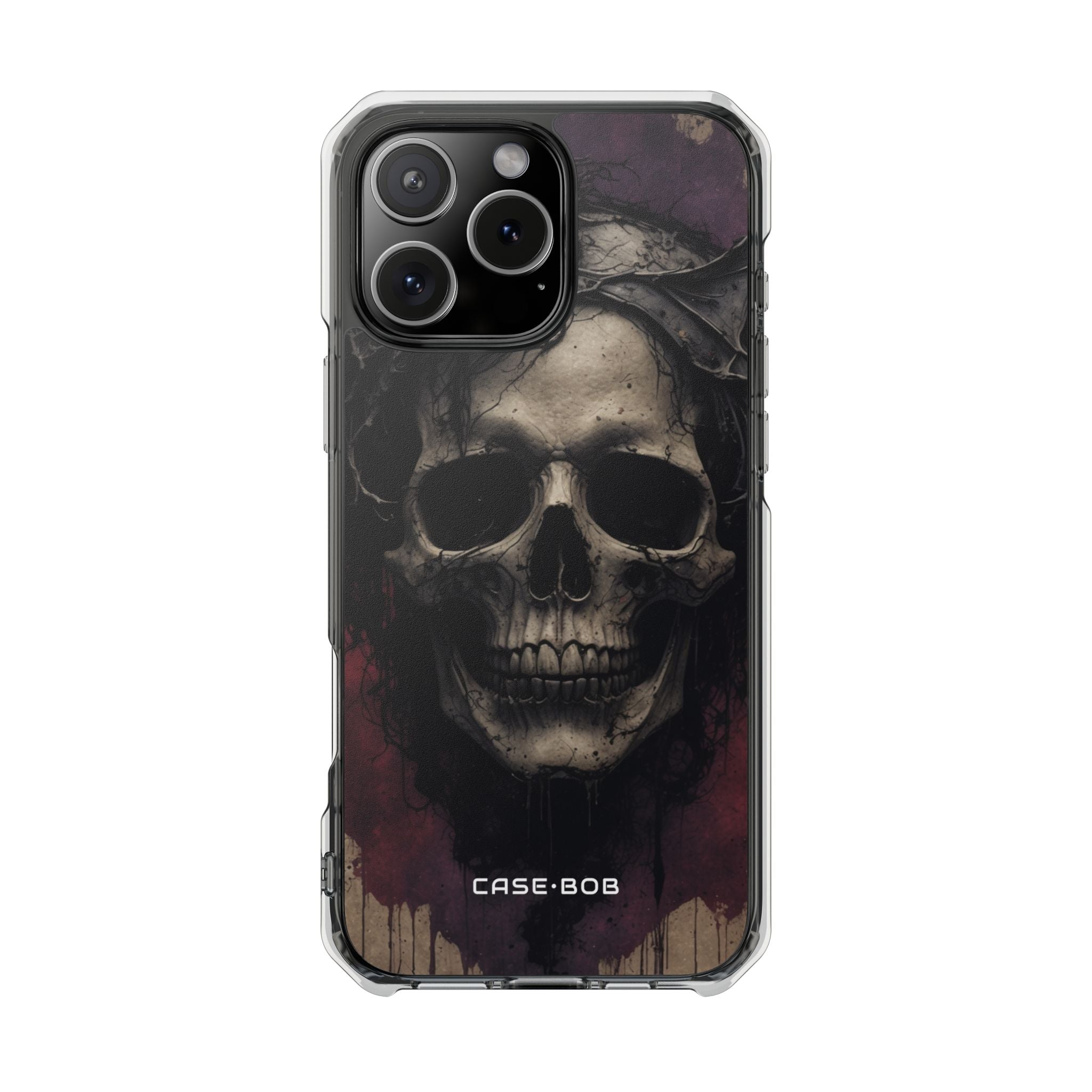 Gothic Skull Crown iPhone 16 Pro Max Case - Impact