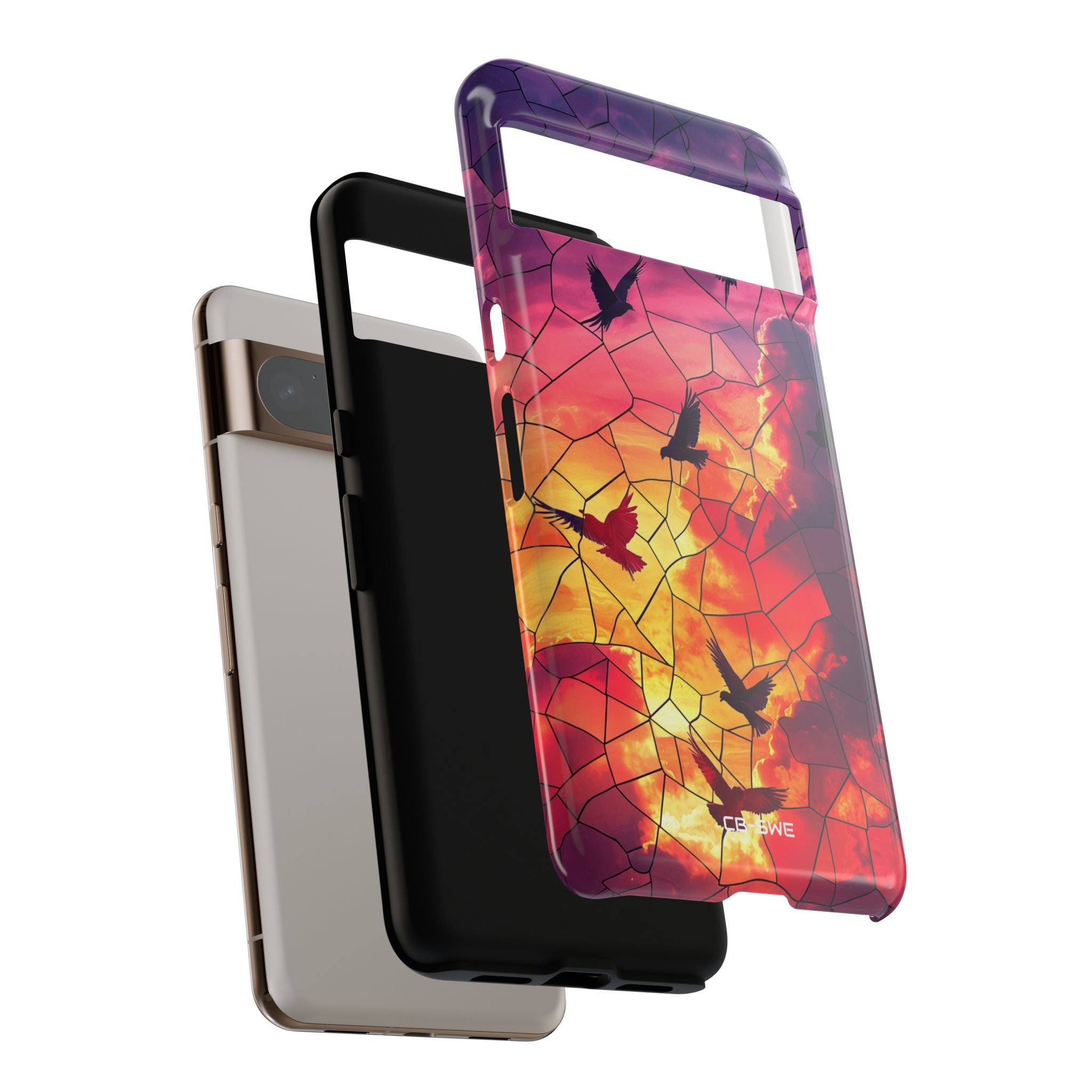 Soaring Birds Illuminate - Google Pixel Case