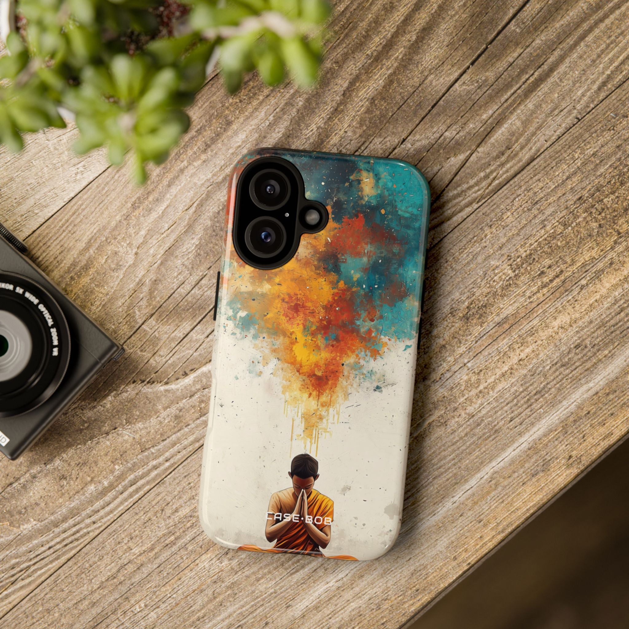 Meditative Glow iPhone 16 Plus Case - Tough