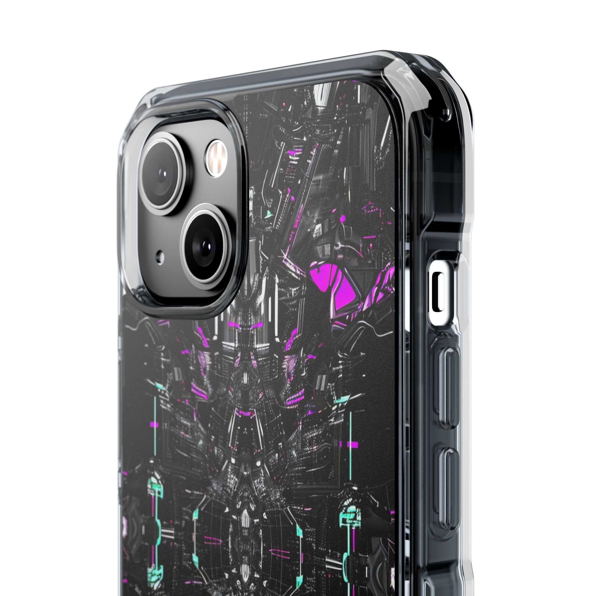 Cybernetic Neon Nexus iPhone 14 - Impact Clear+