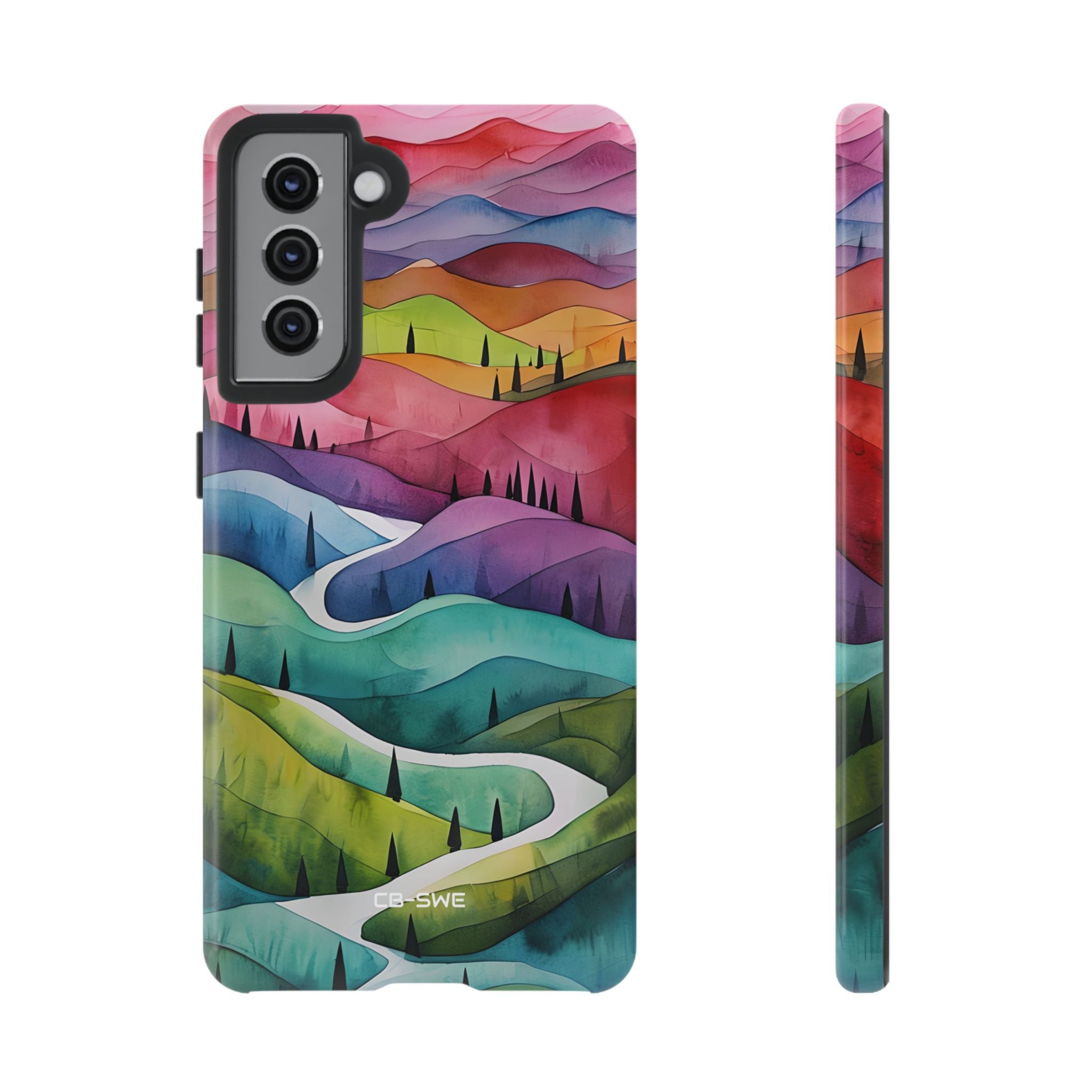 Whimsical Colorful Valleys - Samsung Case